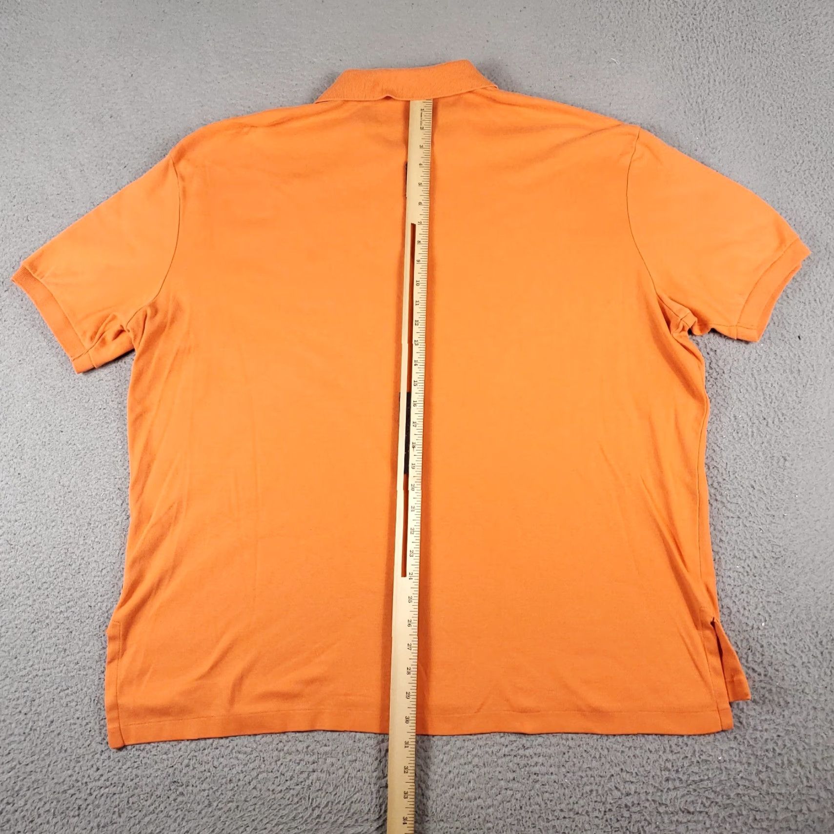 Ralph Lauren Ralph Lauren Polo Shirt Men 2XL Orange Short Sleeve Cotton Size US XXL / EU 58 / 5 - 5 Thumbnail