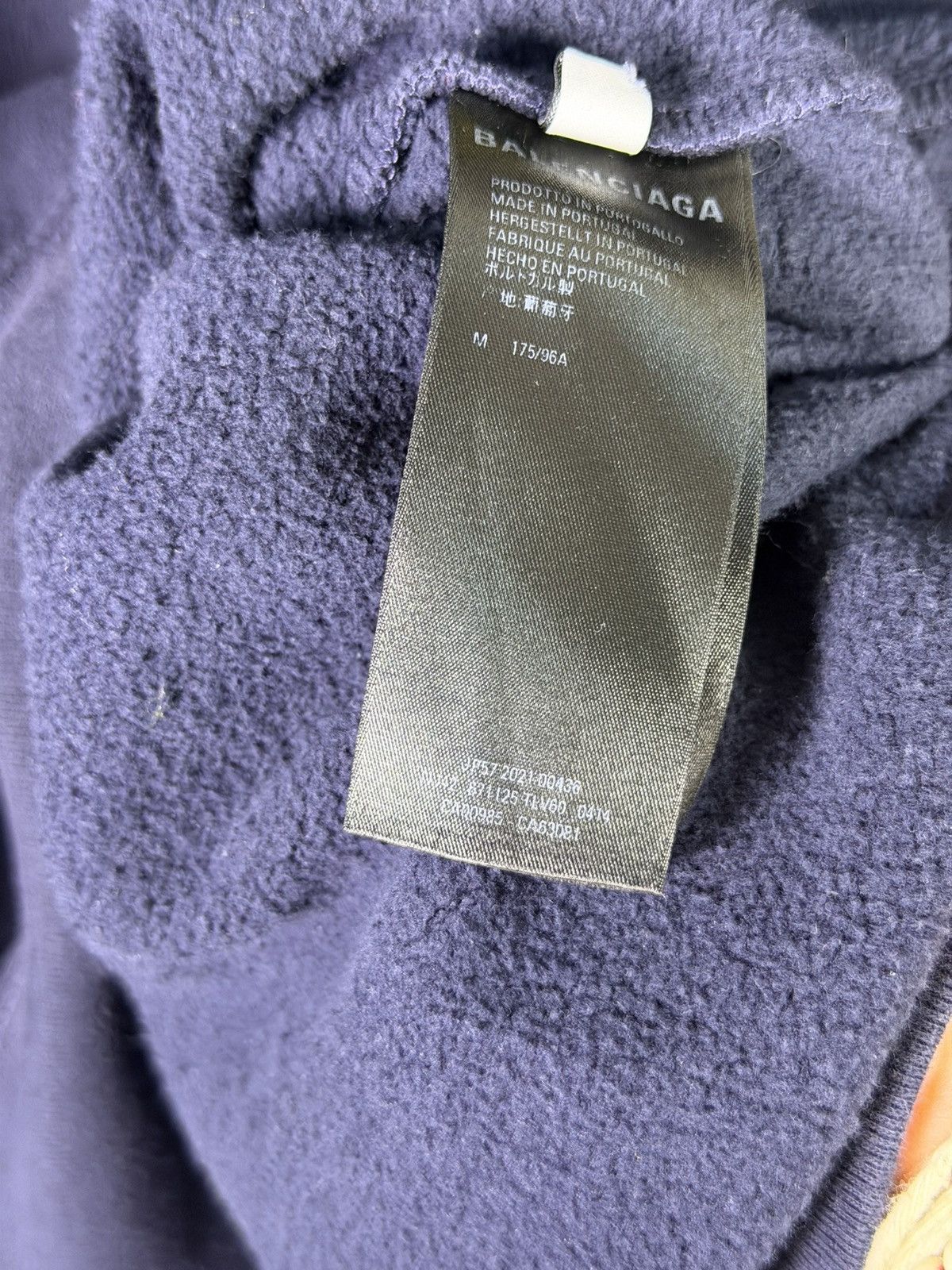 Balenciaga BALENCIAGA DEMNA 3B PARIS LOGO SPORT FOOT SWEATER Size US M / EU 48-50 / 2 - 13 Thumbnail