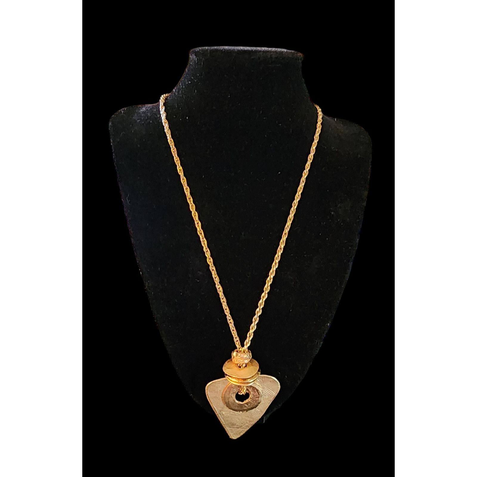 Other Vintage and unique gold tone chain necklace Size ONE SIZE - 3 Thumbnail