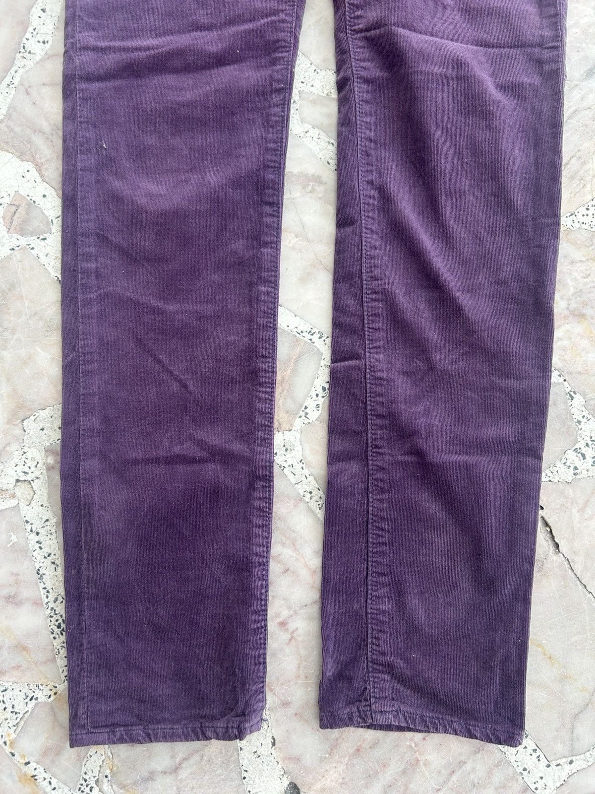 Hysteric Glamour Hysteric Glamour Slim Fit Corduroy Pants Purple Vintage Size 30" / US 8 / IT 44 - 3 Thumbnail