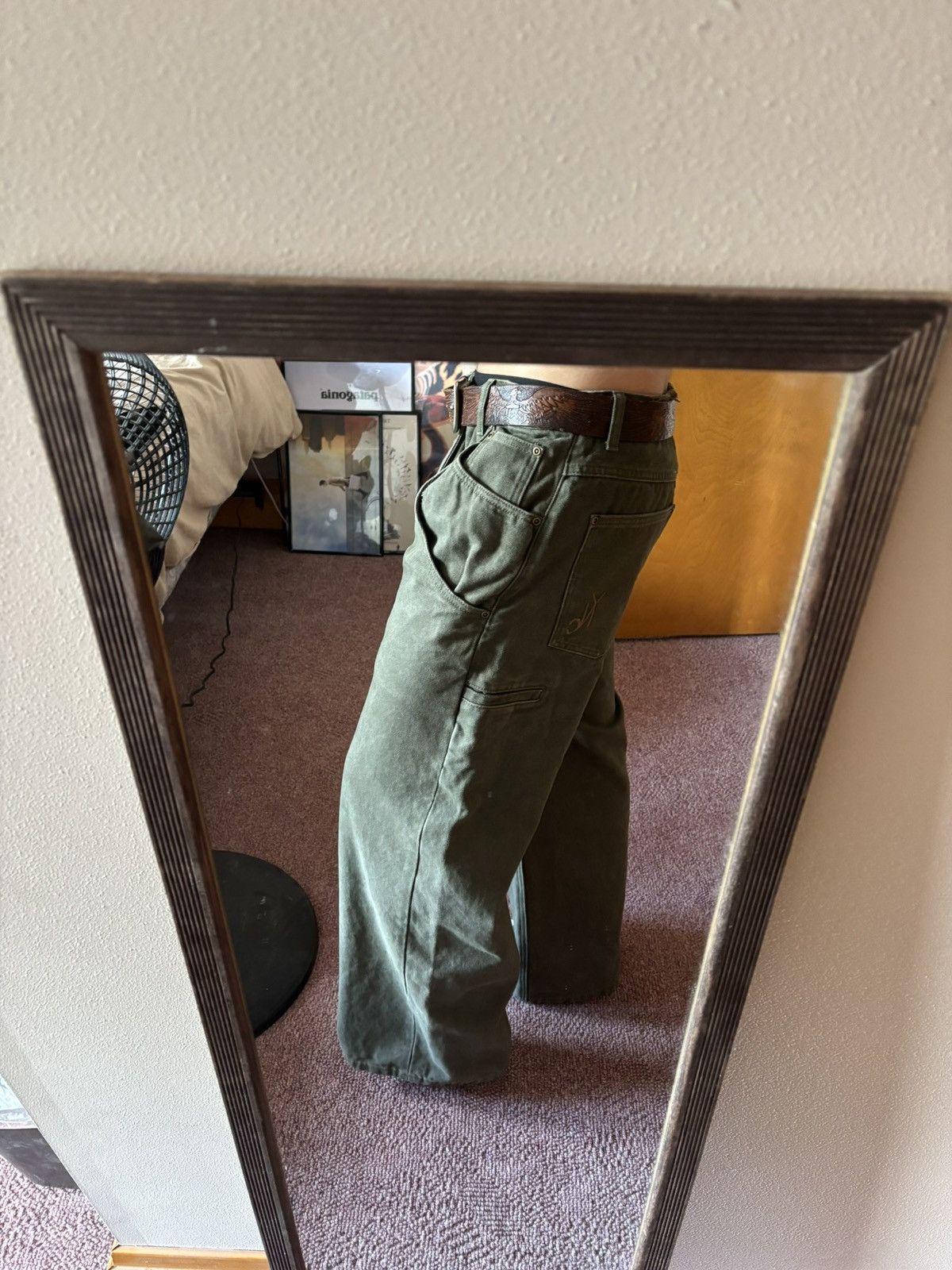 Other Crafted YNC wide leg canvas pant Size US 32 / EU 48 - 2 Thumbnail