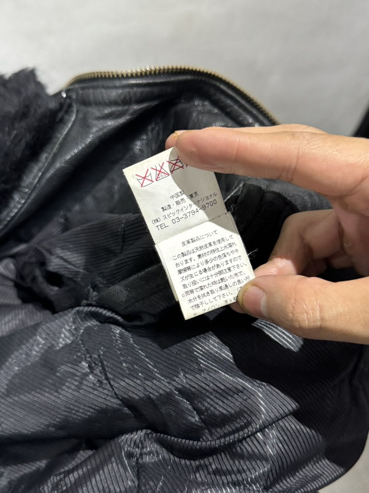 Tornado Mart Rare Tornado Mart Japan Fur Buckled Leather Jacket Size US M / EU 48-50 / 2 - 8 Thumbnail