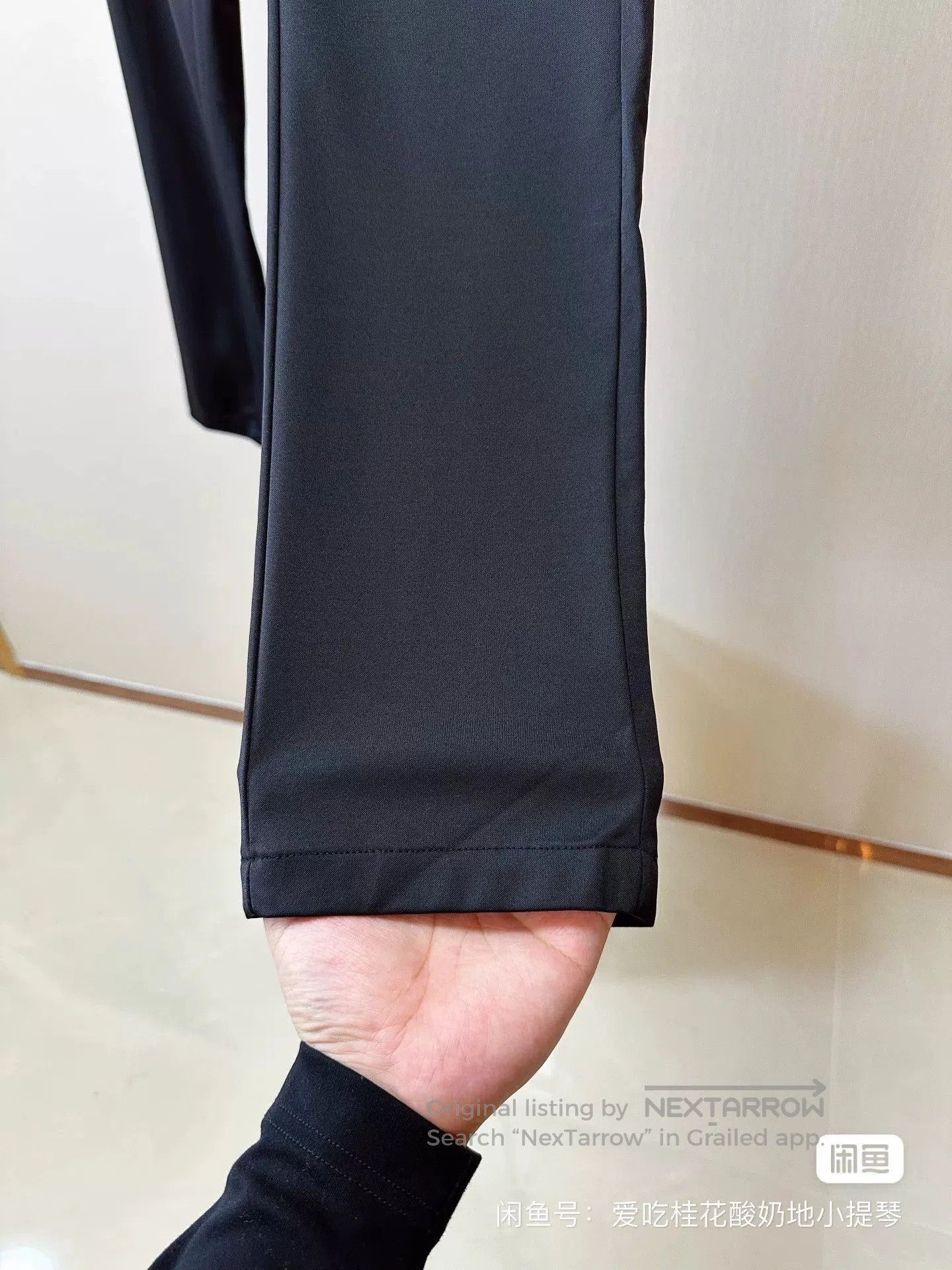Prada PRADA Men's Black Casual Trousers. Size US 31 - 4 Thumbnail