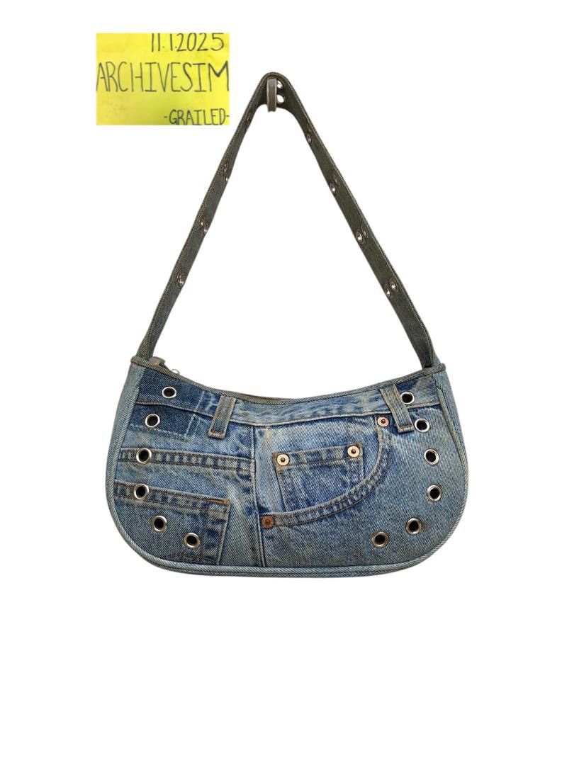 Levi's Vintage diy Levi’s Denim Handbag y2k Size ONE SIZE - 2 Thumbnail