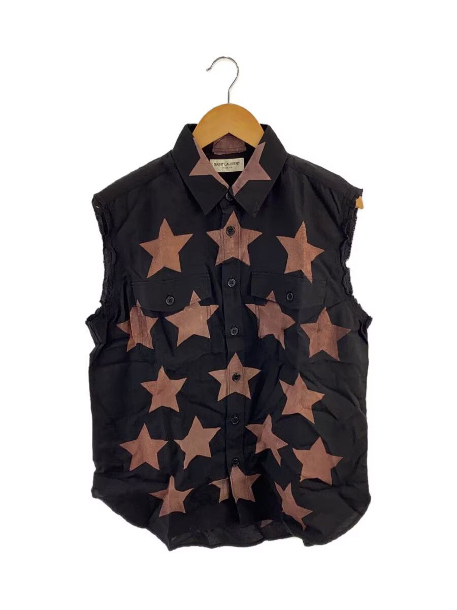 Saint Laurent Paris Saint Laurent Star Print Sleeveless Shirt Size US S / EU 44-46 / 1 - 1 Thumbnail