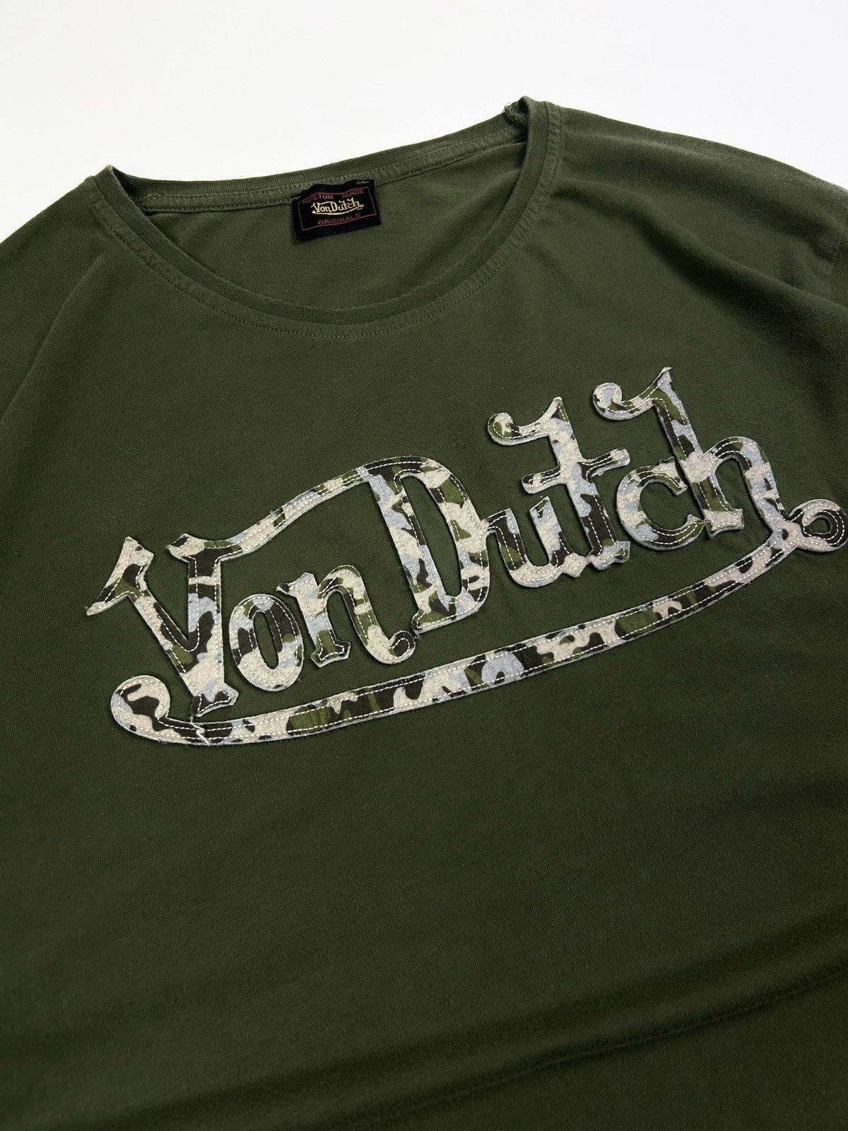 Ed Hardy × Oakley × Von Dutch Vintage Von Dutch Long Sleeve Big Central Logo Size US M / EU 48-50 / 2 - 4 Thumbnail