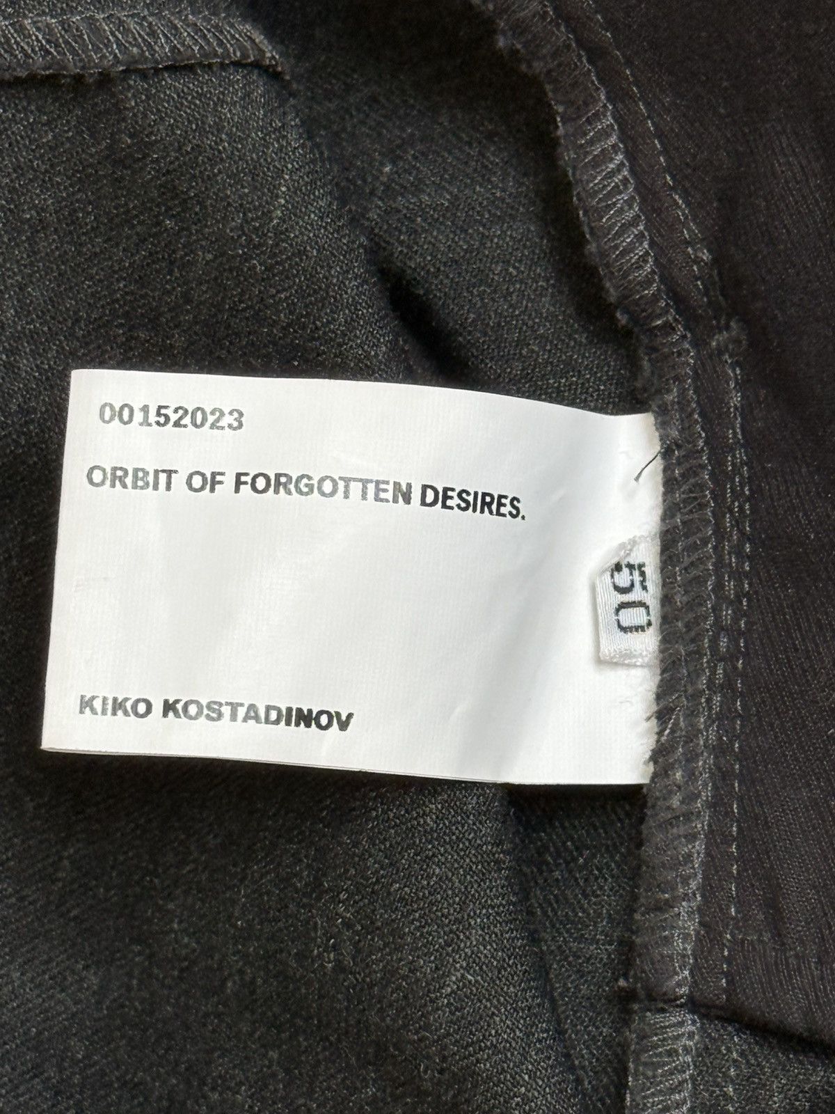 Kiko Kostadinov Kiko Kostadinov Black Cargo Trousers Size US 34 / EU 50 - 7 Thumbnail
