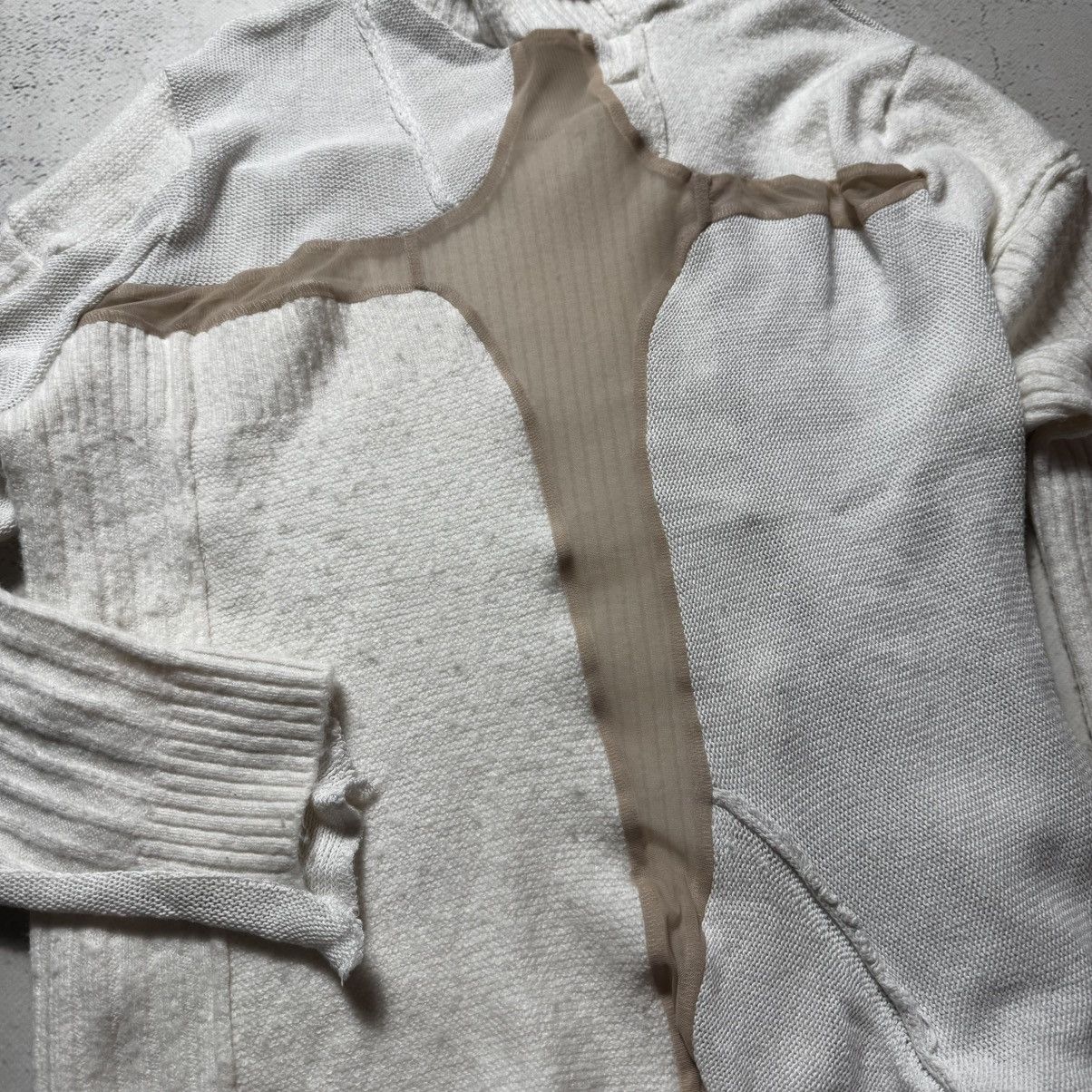Japanese Brand vintage japan asymmetrical sweater with grave real archive Size M / US 6-8 / IT 42-44 - 6 Thumbnail