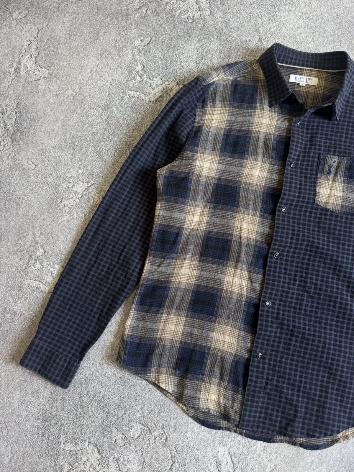 Flannel Pearly King flannel shirt button up long sleeve vintage 00s Size US M / EU 48-50 / 2 - 8 Thumbnail