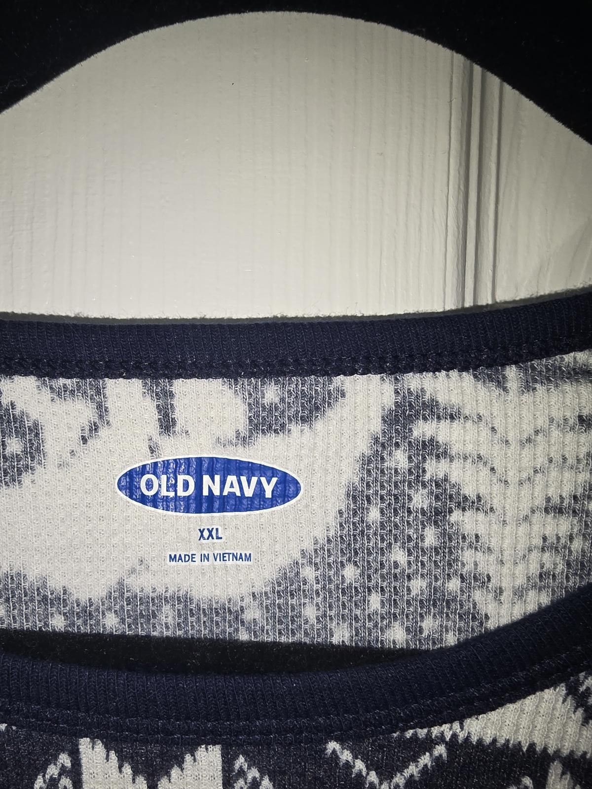 Old Navy Old Navy Unisex Pajama Set w/ Bear & Snowflake Pattern Size ONE SIZE - 4 Thumbnail