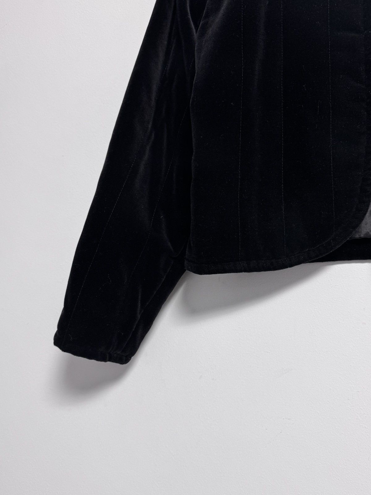 Designer × Japanese Brand Giovannozzi Velvet Women’s Blazer Jacket Size M / US 6-8 / IT 42-44 - 3 Thumbnail