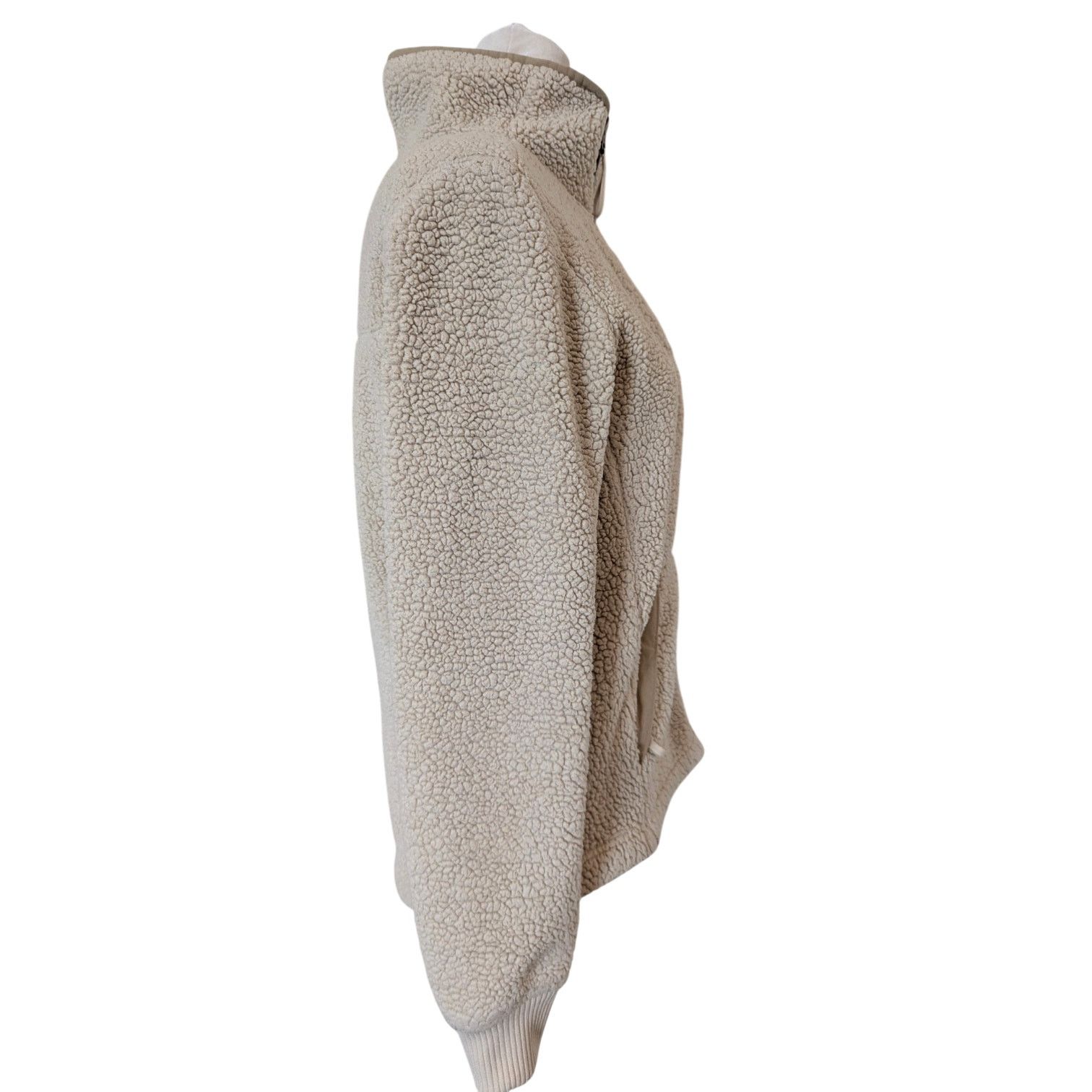 The North Face The North Face Campshire Sherpa Fleece Cream Zip Up Jacket Size S / US 4 / IT 40 - 10 Thumbnail