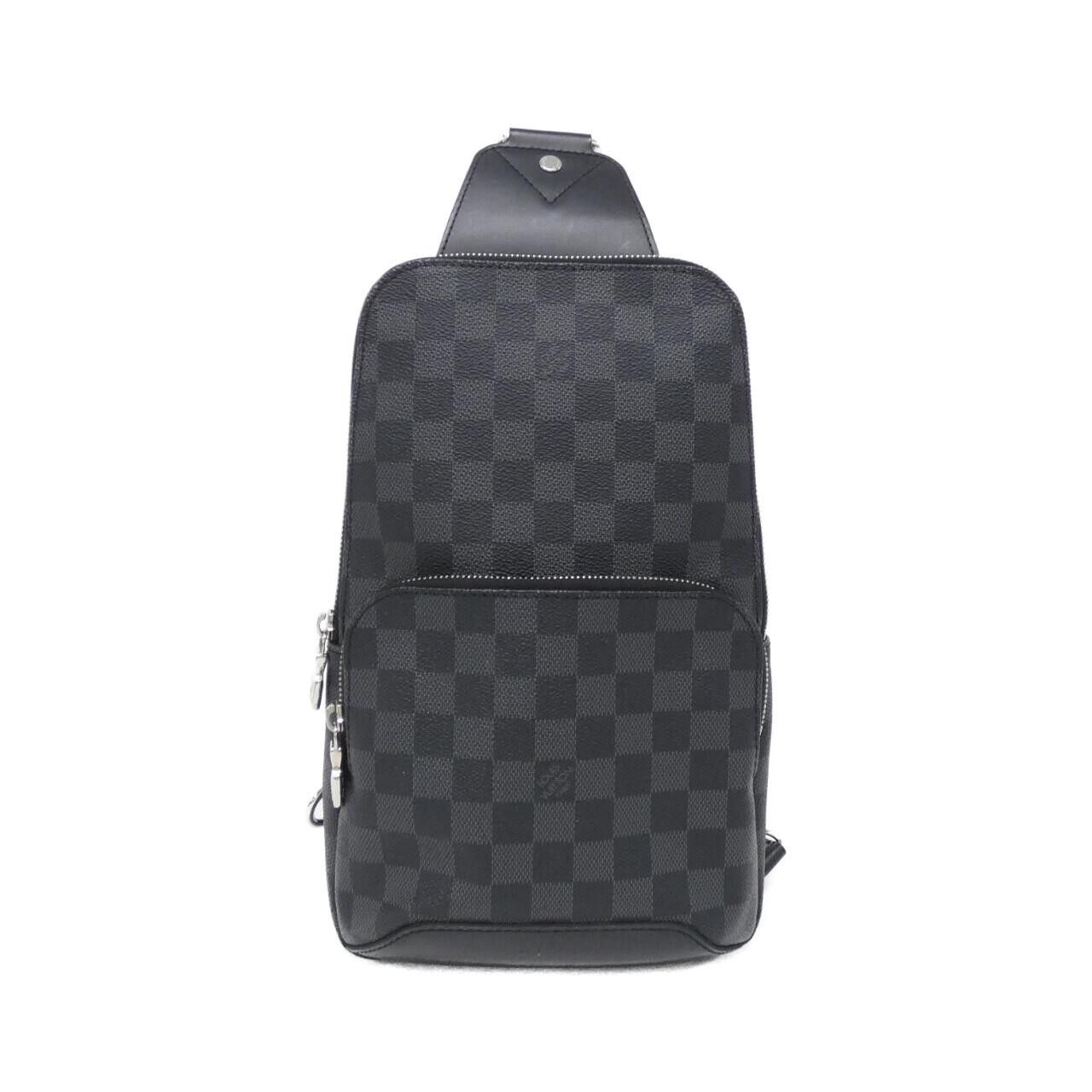 Louis Vuitton Louis Vuitton Louis Vuitton Avenue Sling Bag Damier Graphite Shoulder Bag Textile Shoulder Bag N41719 DUTY FREE for USA Size ONE SIZE - 1 Thumbnail