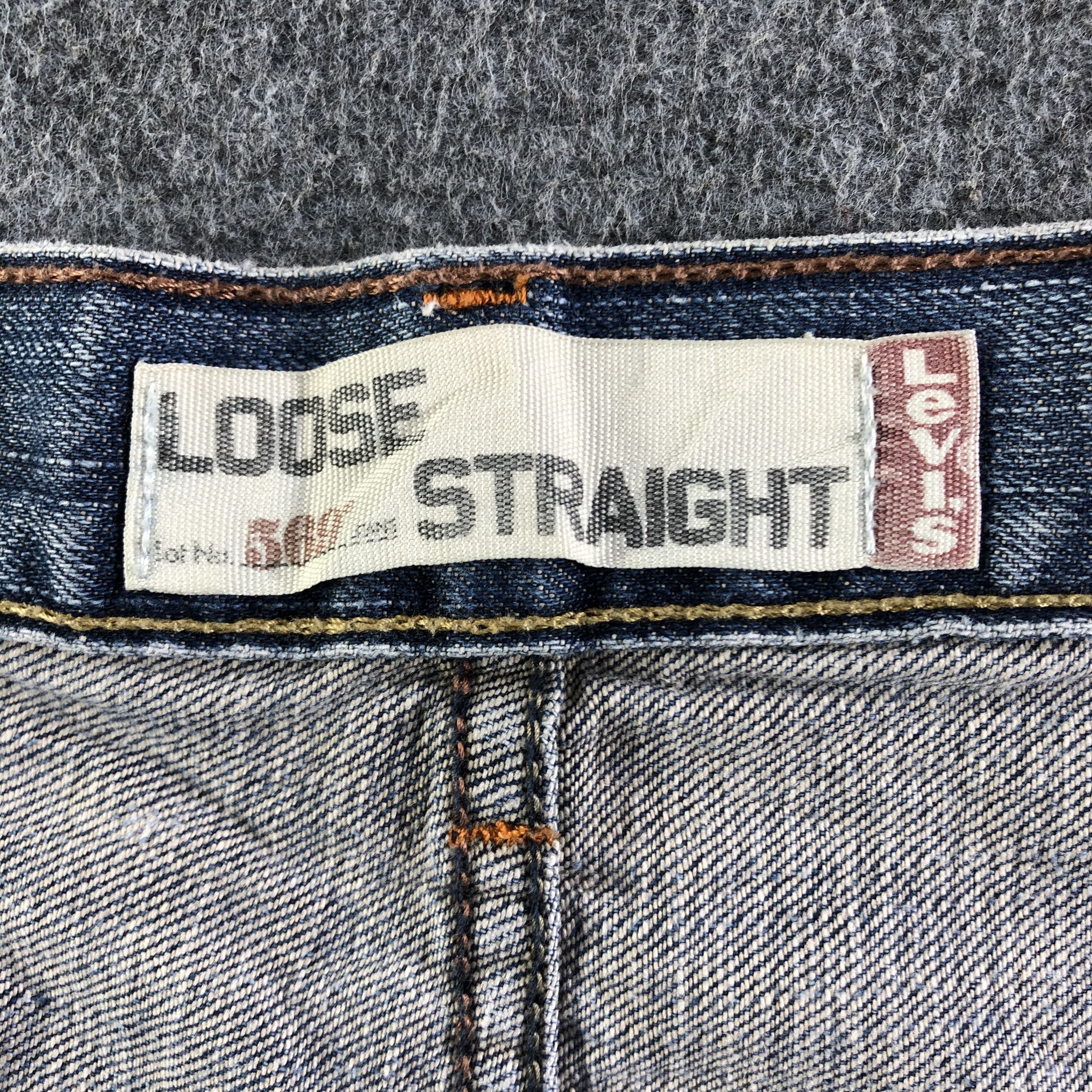 Levi's Vintage Blue Wash Levis 569 Jeans-J3144 Size US 38 / EU 54 - 10 Thumbnail
