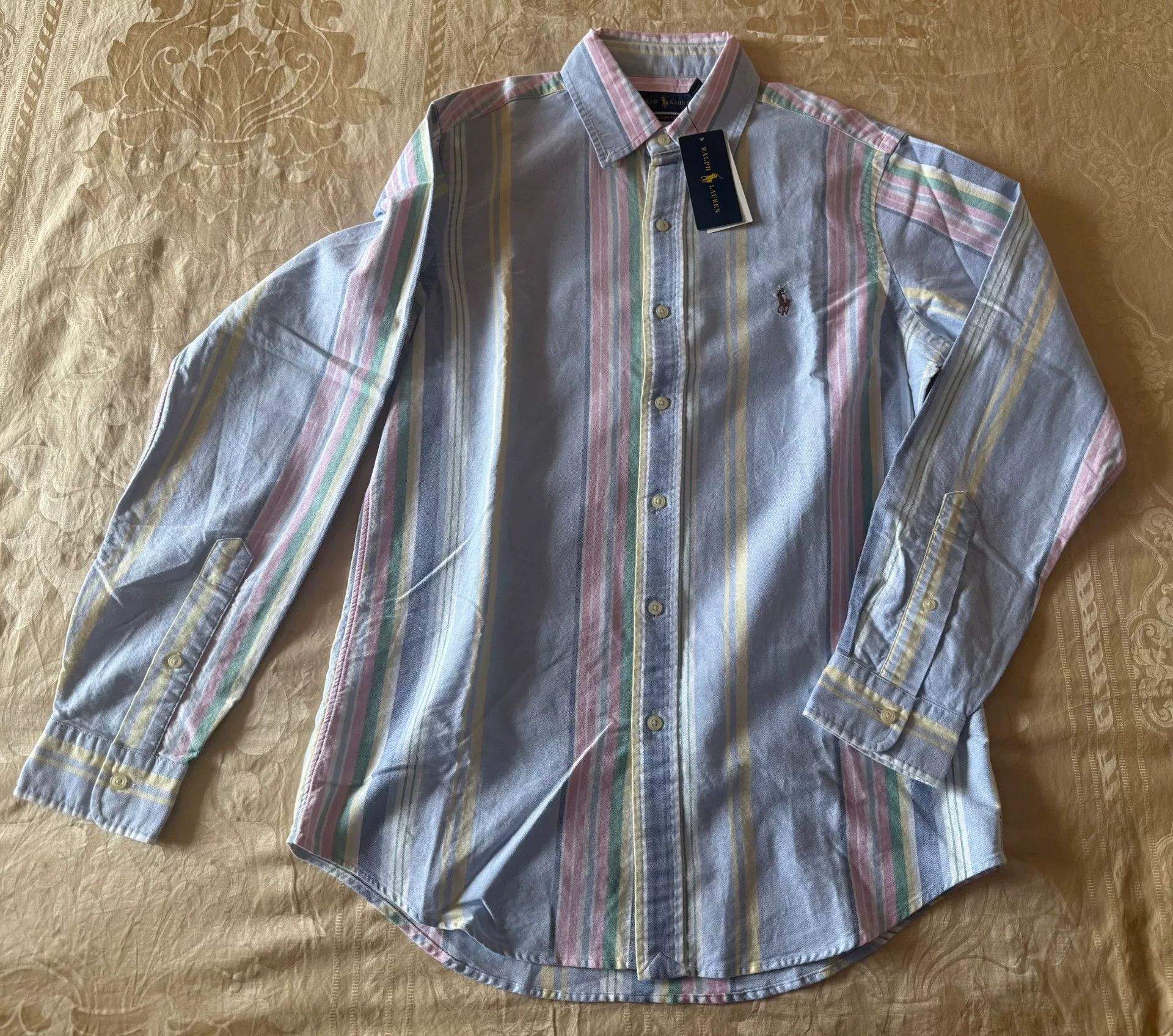 Polo Ralph Lauren Polo Ralph Lauren Striped Long-Sleeve Shirt S Size US S / EU 44-46 / 1 - 1 Thumbnail
