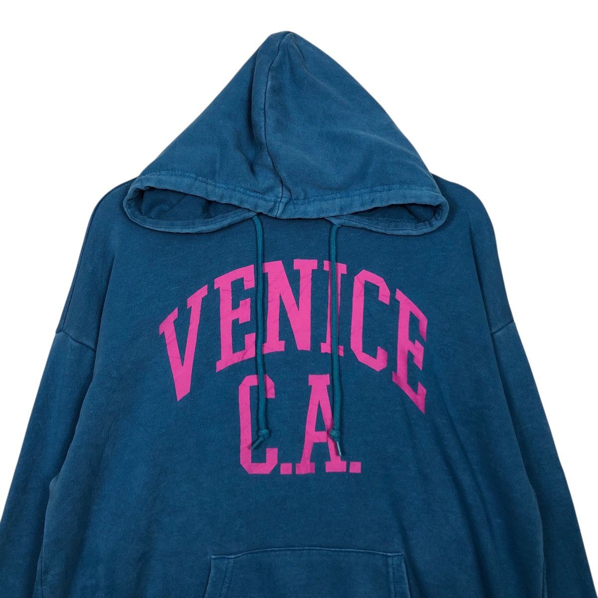 Japanese Brand 📌Vintage Venice Ca Hoodie Pull Over Big Logo Design Size US S / EU 44-46 / 1 - 4 Thumbnail