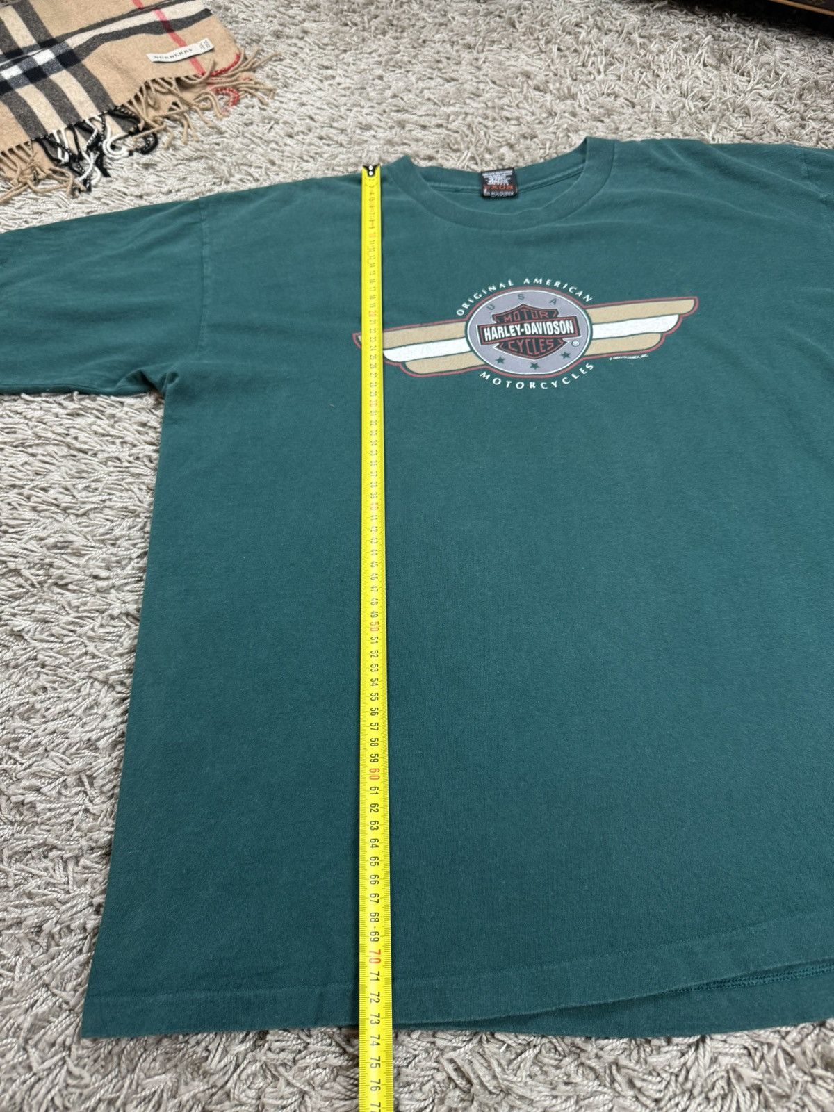 Harley Davidson × Vintage Vintage rare t shirt Harley Davidson USA 90s original item Size US XL / EU 56 / 4 - 6 Thumbnail