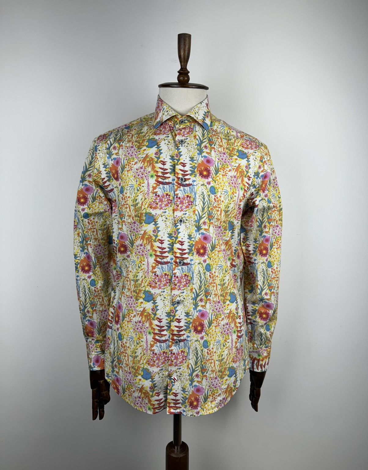 Other Men’s Tresanti Celeste Floral Long Sleeve Button Down shirt Size US XL / EU 56 / 4 - 1 Thumbnail