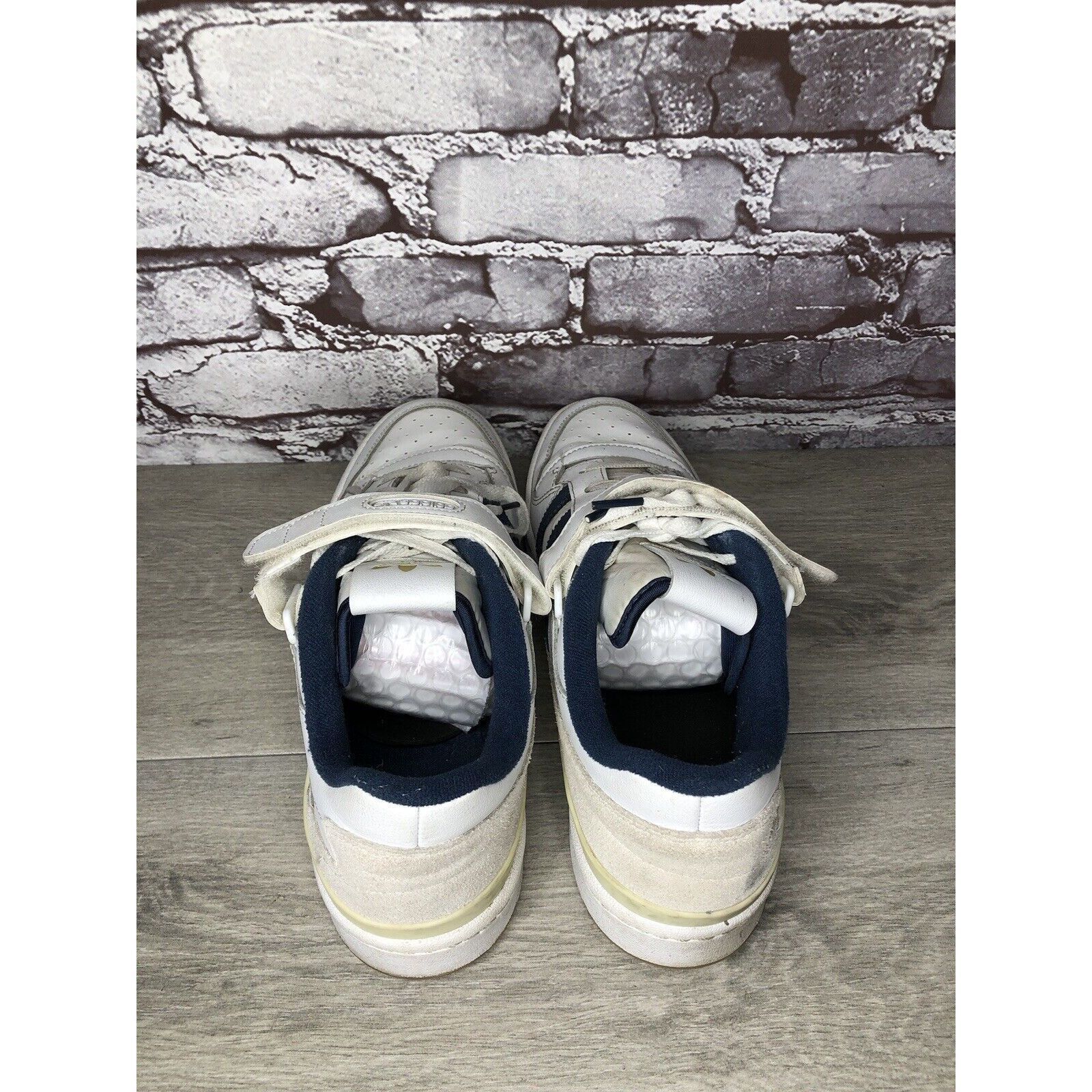 Adidas Adidas Originals Forum Low GY2648 White Navy Gum Basketball Size US 10.5 / EU 43-44 - 5 Thumbnail