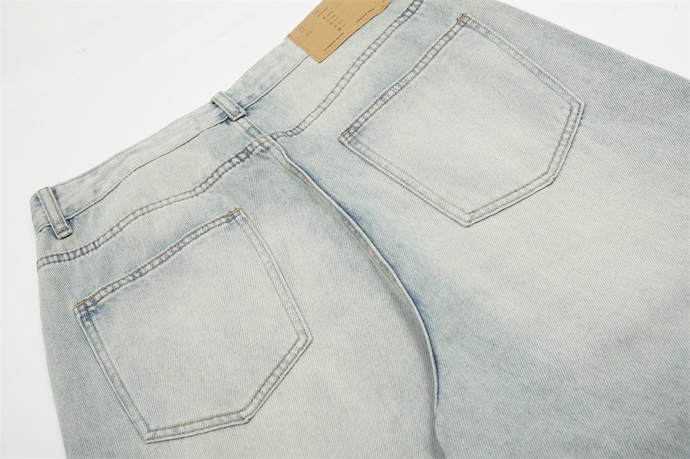 Vintage Men's vintage street washed distressed jeans Size US 32 / EU 48 - 5 Thumbnail