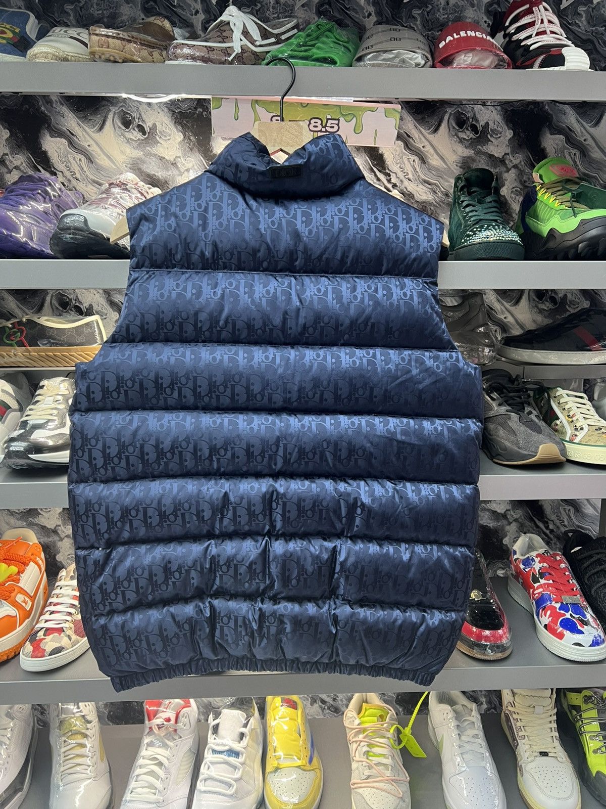 Dior Dior Navy Monogram Kids Vest Size US S / EU 44-46 / 1 - 2 Thumbnail