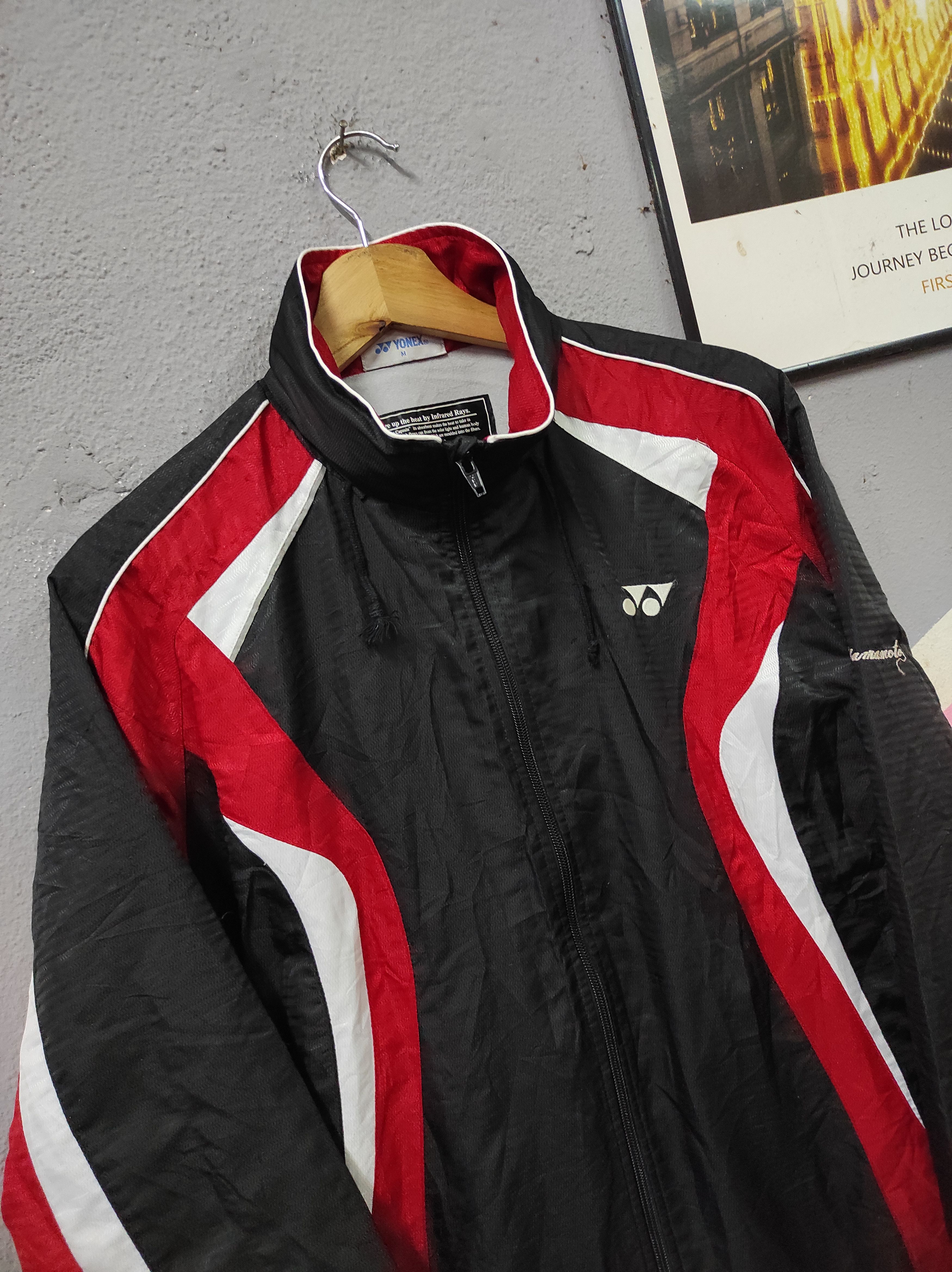 Japanese Brand YONEX HEAT CAPSULE MULTICOLOUR LIGHT JACKET HOODED Size US M / EU 48-50 / 2 - 3 Thumbnail