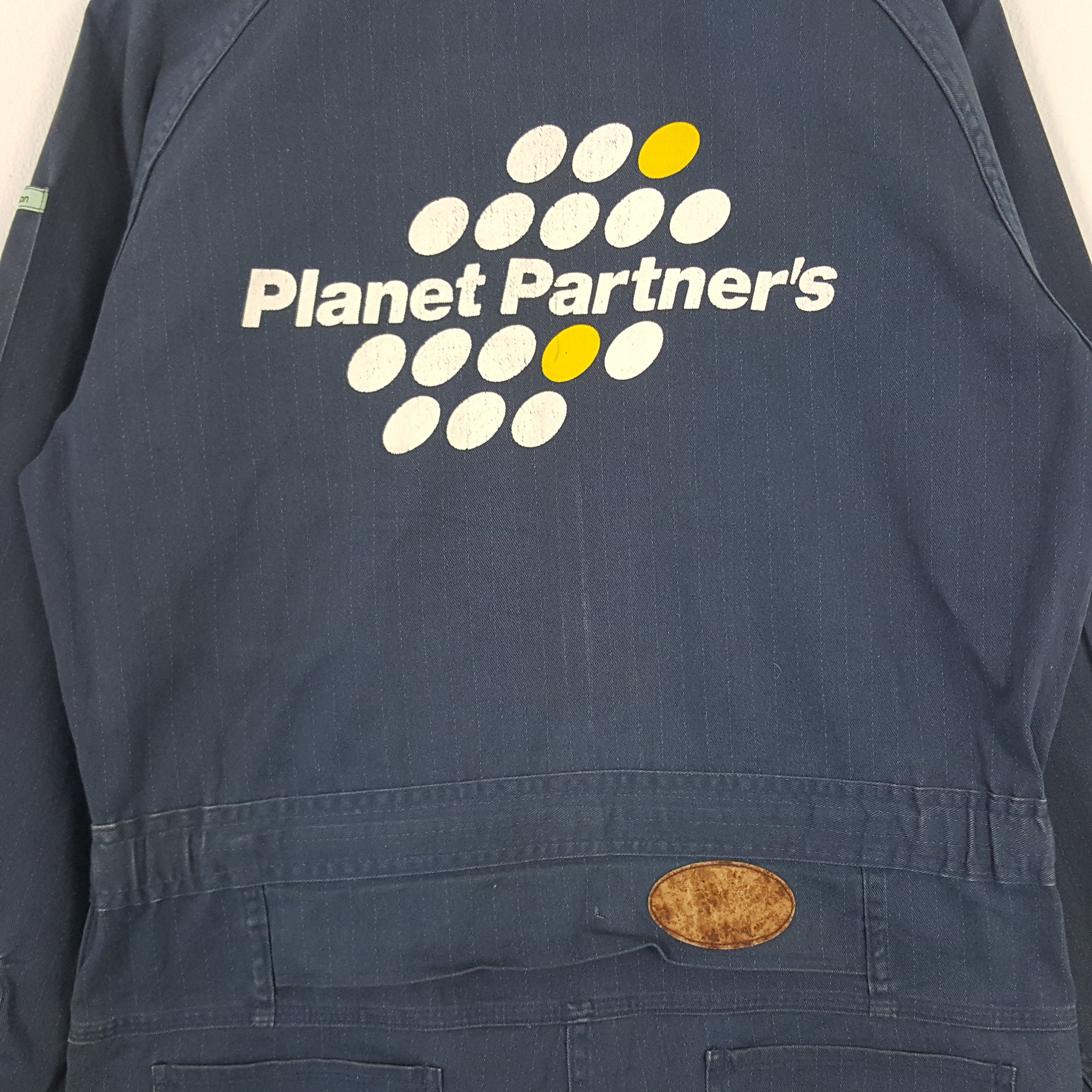 Japanese Brand × Vintage Vintage Planet Partner's Japanese Brand Coverall Jacket Size US L / EU 52-54 / 3 - 2 Thumbnail