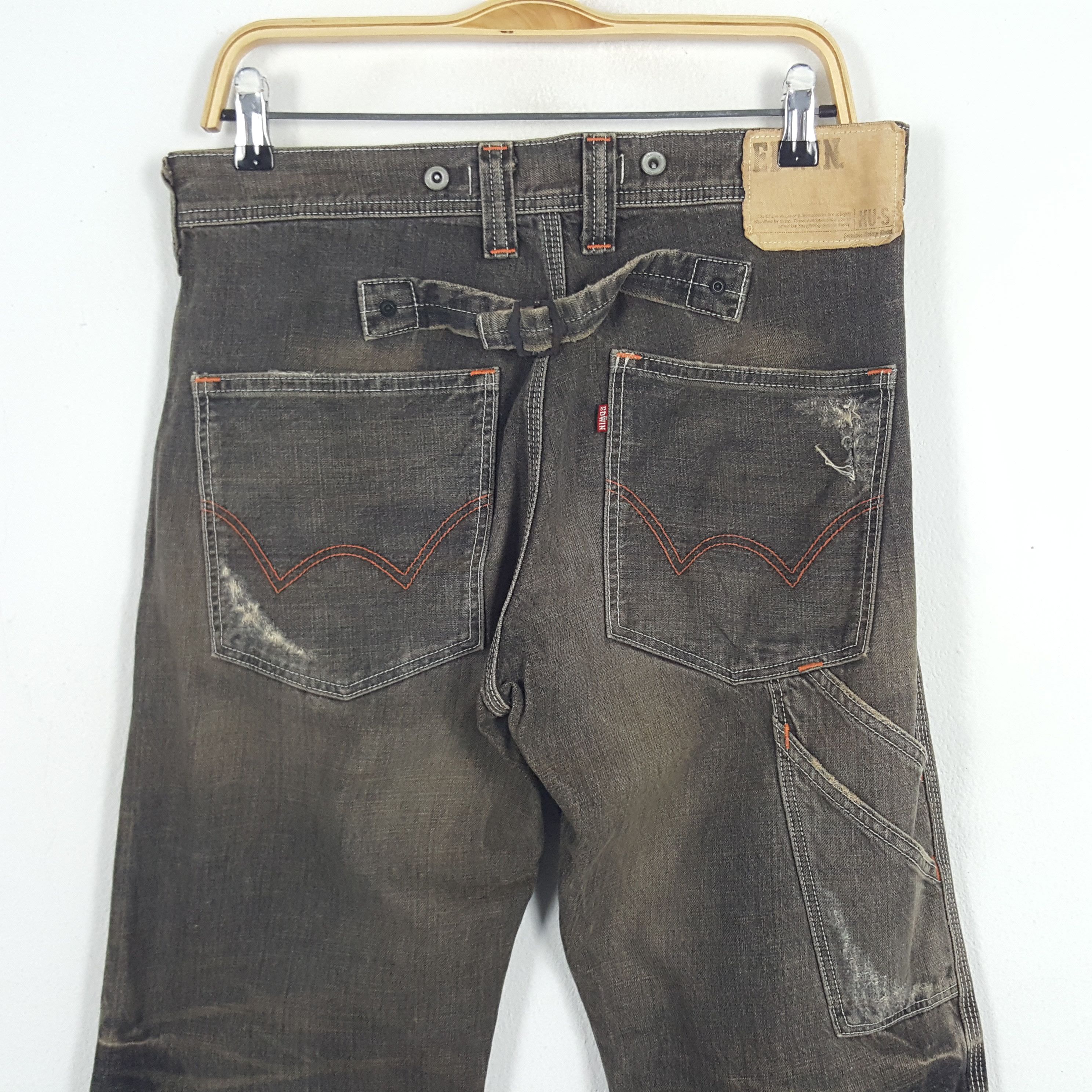 Edwin × Japanese Brand Vintage Edwin Japanese Brand Denim Jeans Size US 33 - 5 Thumbnail