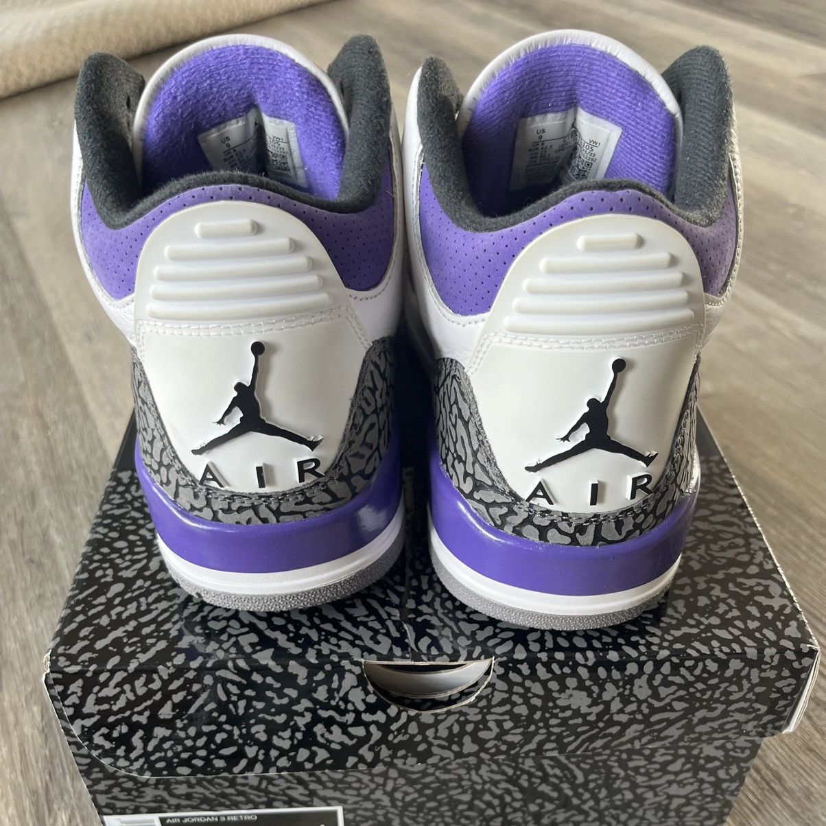 Jordan Brand Jordan 3 Dark Iris Size US 9 / EU 42 - 3 Thumbnail