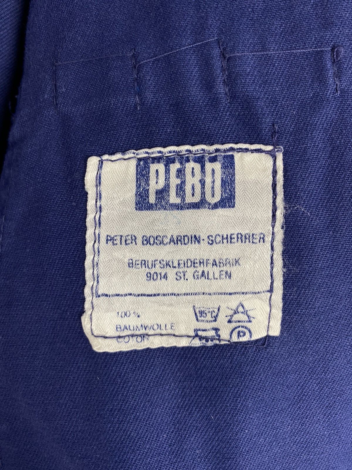 Vintage 1970’s Vintage German Pebo Cotton Shop Coat Size US M / EU 48-50 / 2 - 11 Thumbnail