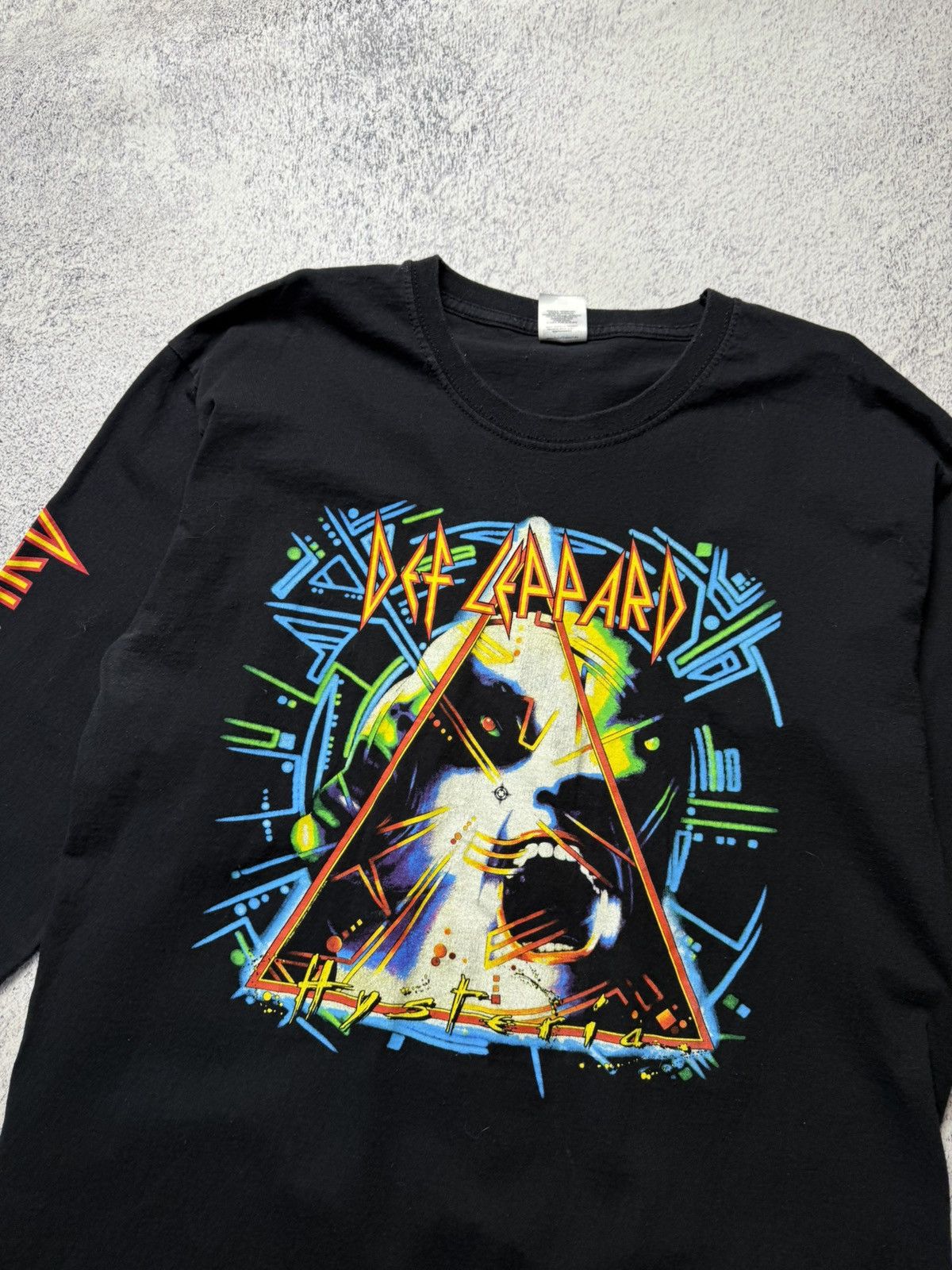 Vintage Vintage Def Leppard Long Sleeve Shirt Size US L / EU 52-54 / 3 - 3 Thumbnail