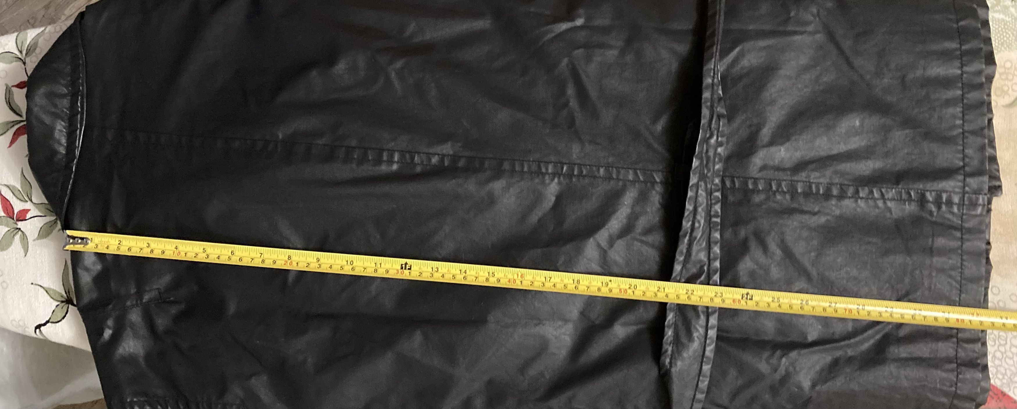 Strellson × Vintage STRELLSON Vintage Black Waxed Denim Light Jacket Size US L / EU 52-54 / 3 - 15 Thumbnail