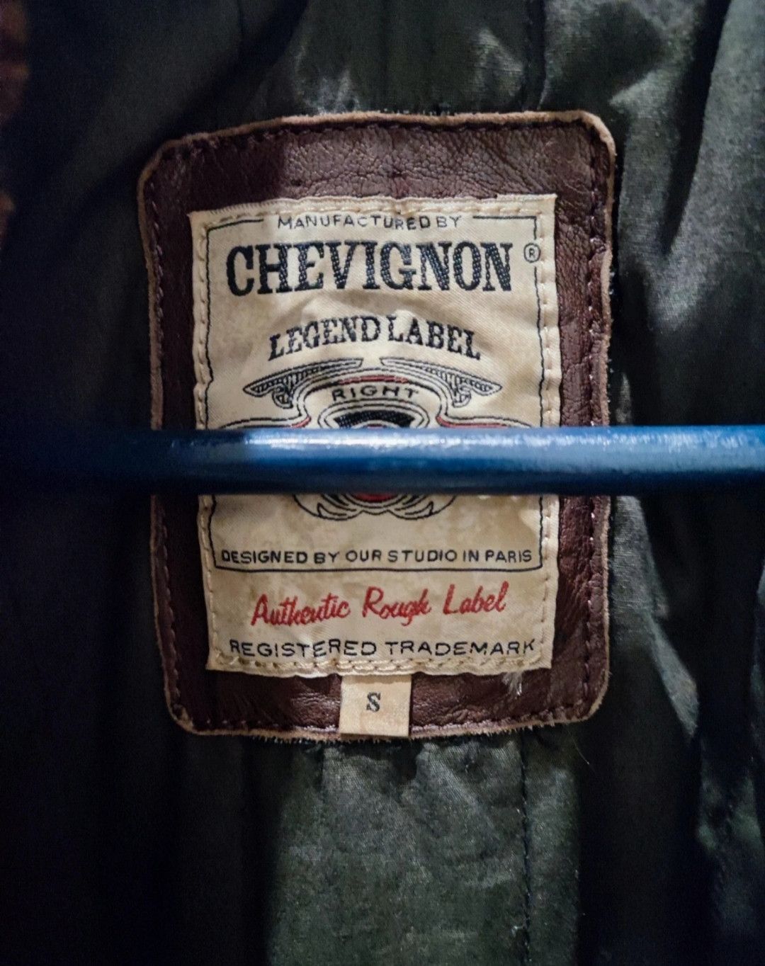 Chevignon chevignon Legend label Leather aviator bomber Size US S / EU 44-46 / 1 - 3 Thumbnail