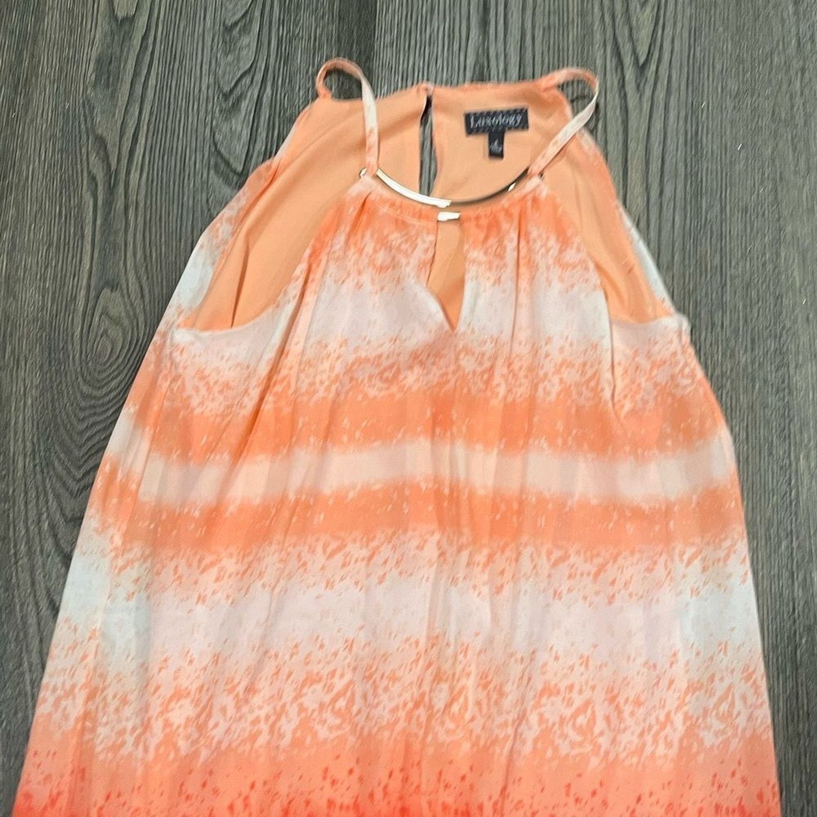 Vintage Luxology Tent Dress Ombre Stripe Sleeveless Mini Size 4 Size S / US 4 / IT 40 - 3 Thumbnail