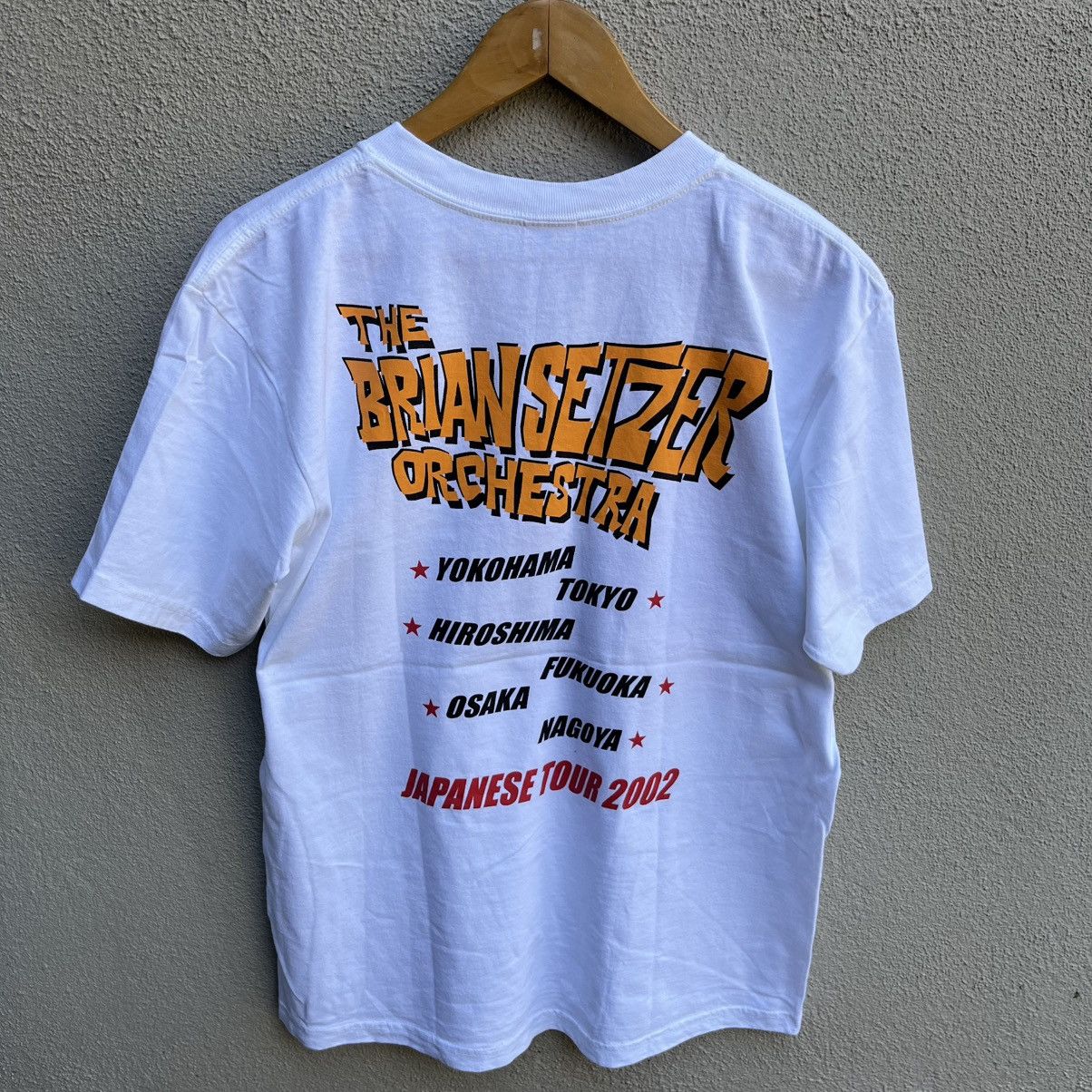 Band Tees Vintage BRIAN SETZER Orchestra tee rockabilly Size US M / EU 48-50 / 2 - 3 Thumbnail