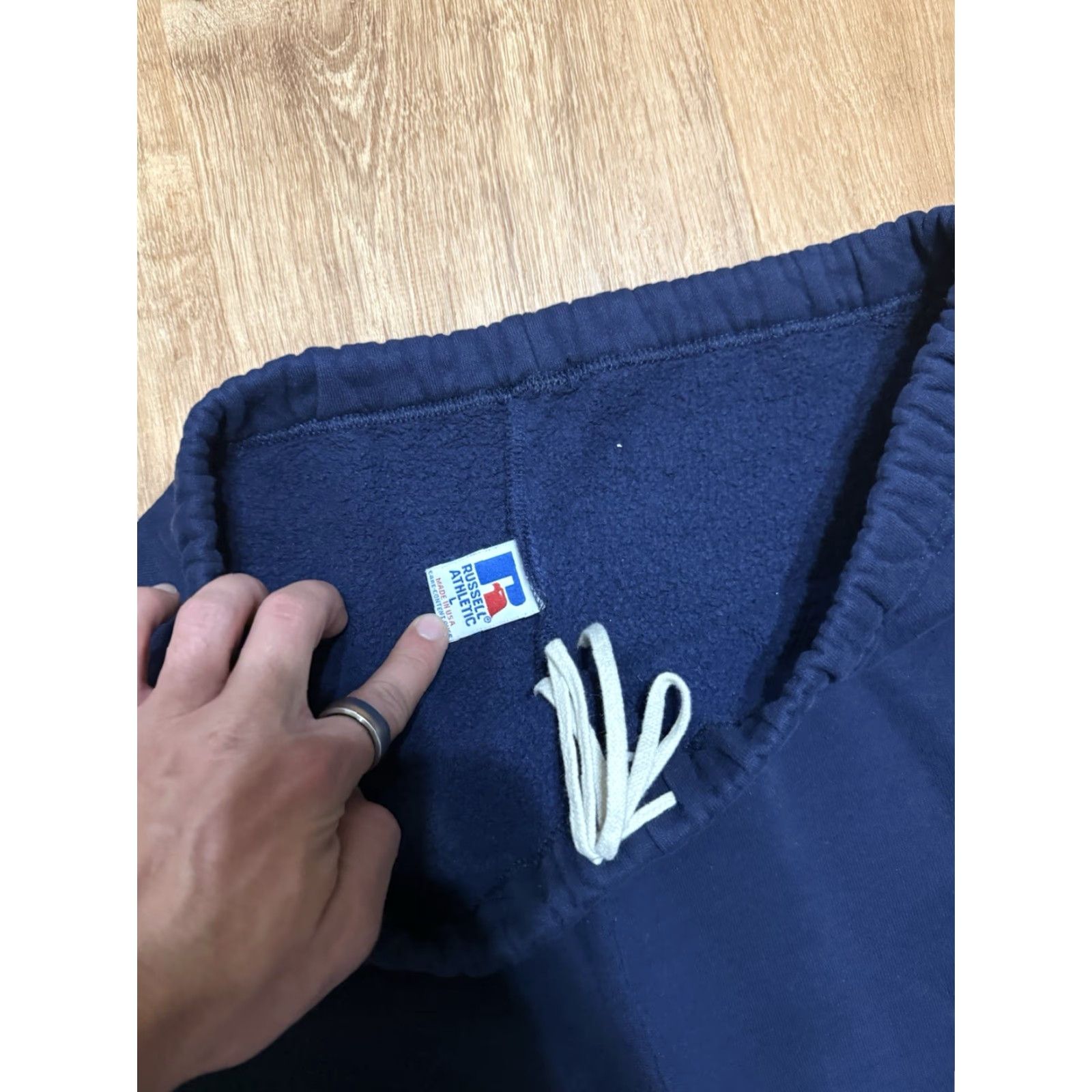 Russell Athletic VINTAGE Russell Athletic SD Tech University Jogger Sweatpants Tapered Large USA Size US 33 - 5 Thumbnail