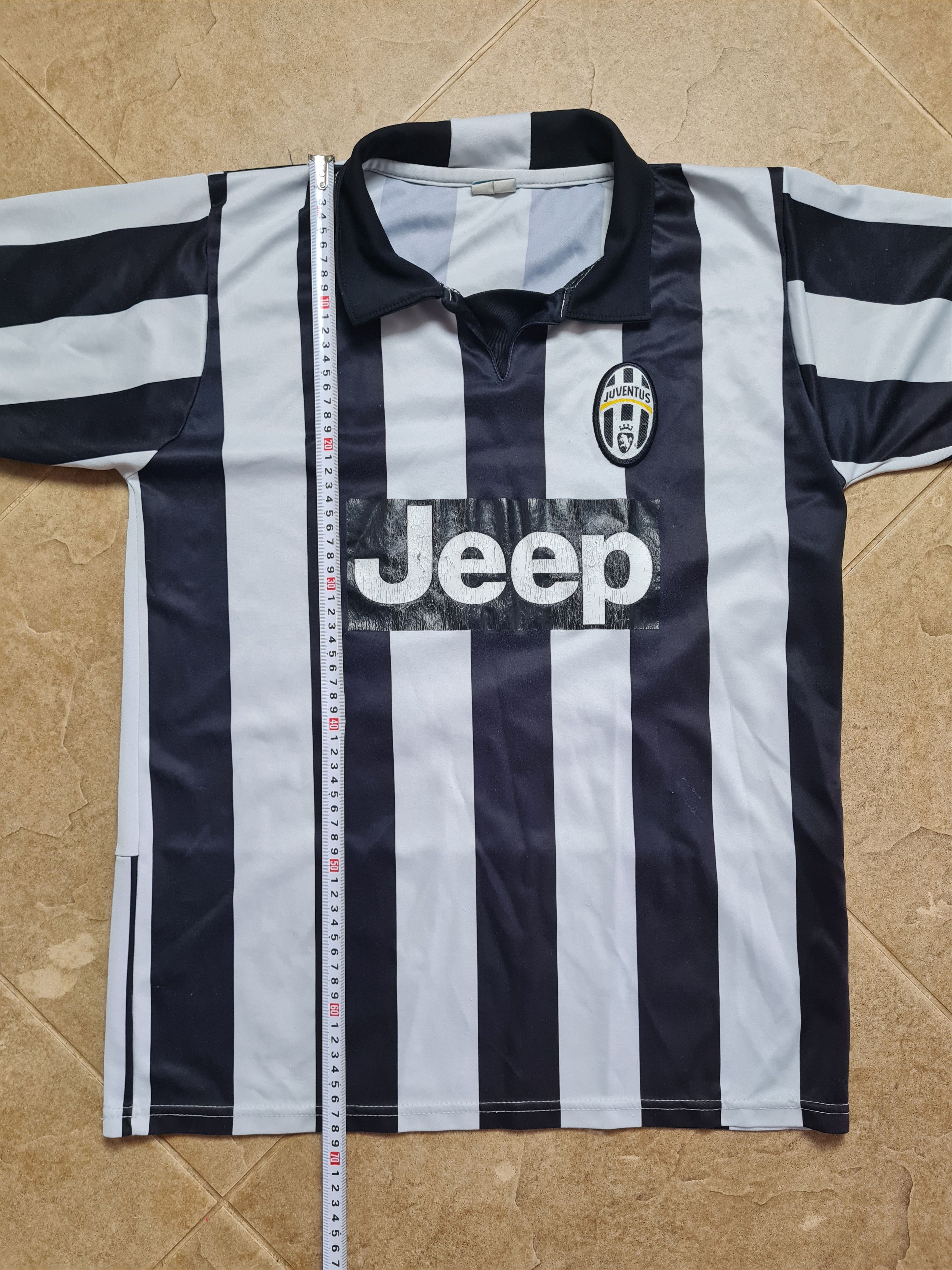 Other Vintage JEEP Football shirt JUVENTUS TEVEZ #10 Jersey soccer Size US M / EU 48-50 / 2 - 11 Thumbnail