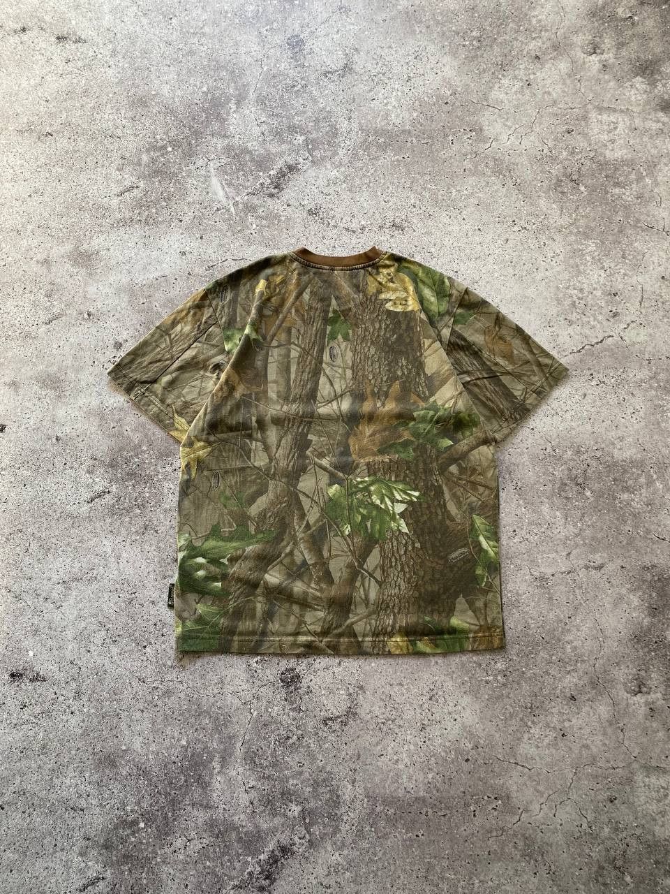 Realtree CRAZY VINTAGE REAL TREE MILITARY ESSENTIAL T SHIRT Y2K Size US M / EU 48-50 / 2 - 6 Thumbnail