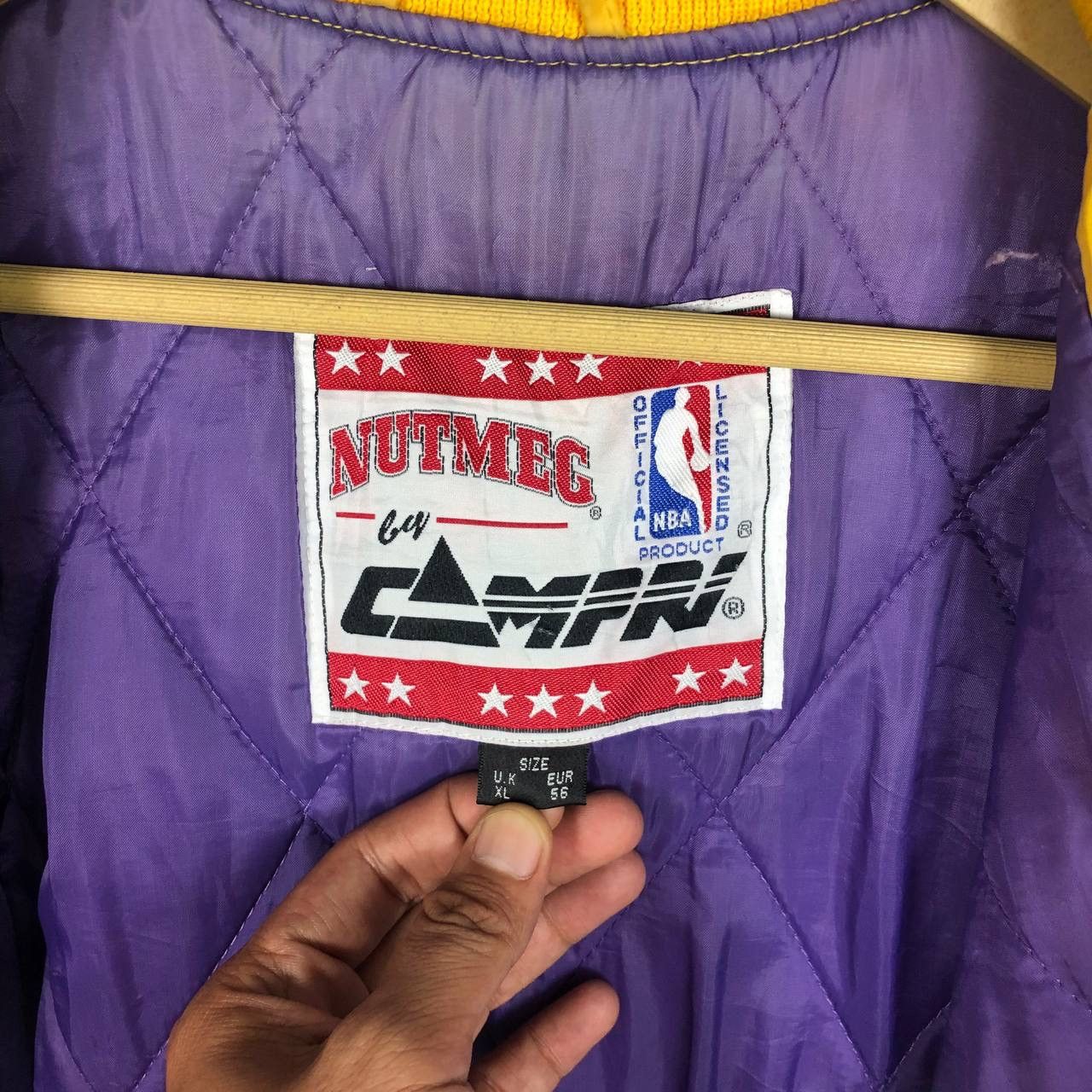 NBA 1991 Nutmeg x Campri LA Lakers NBA Jacket - XL - Vtg 90s Size US XL / EU 56 / 4 - 12 Thumbnail