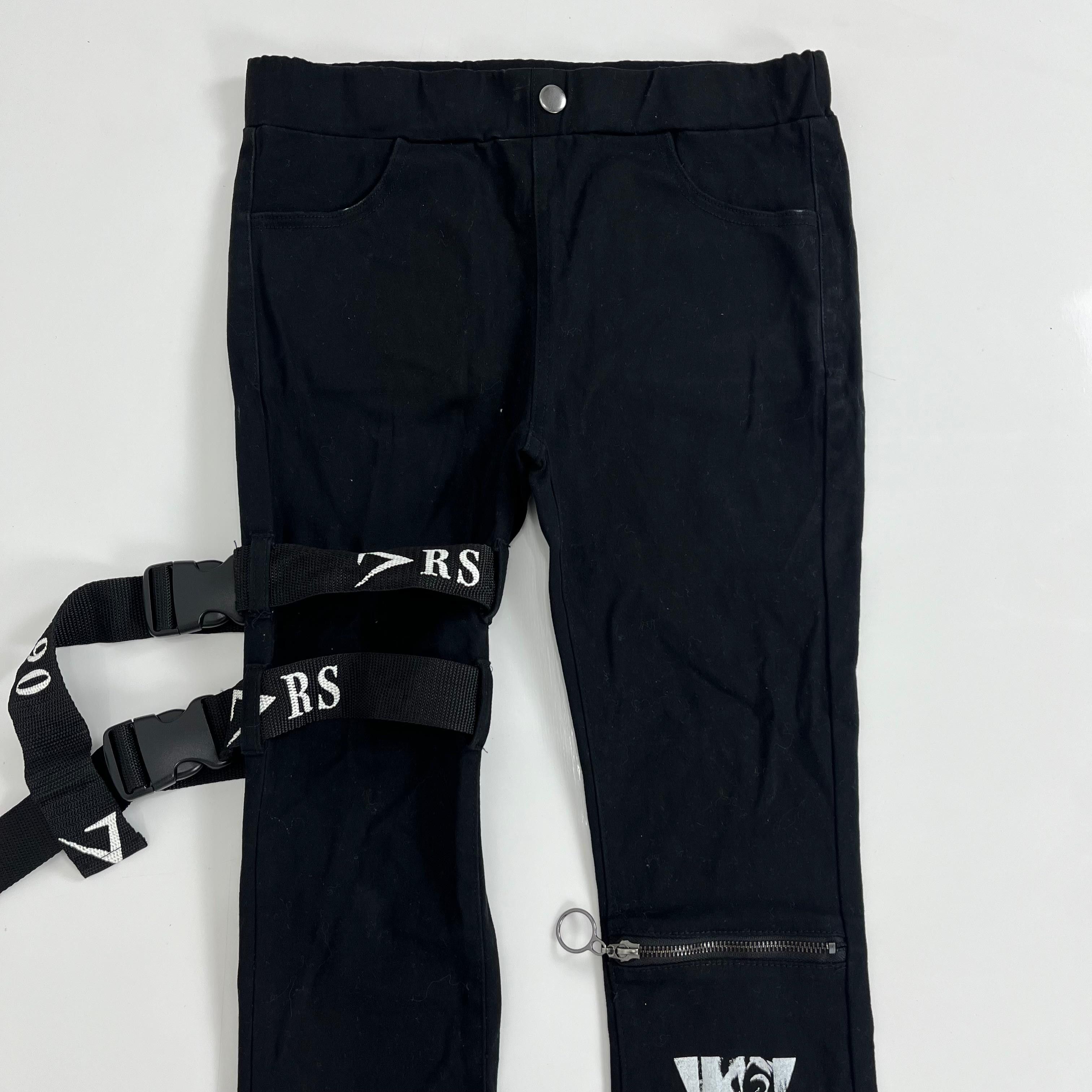 If Six Was Nine × Japanese Brand × Le Grande Bleu (L.G.B.) Sex Pot Revenge Japanese Seditionaries Bondage Pants Size US 28 / EU 44 - 2 Thumbnail