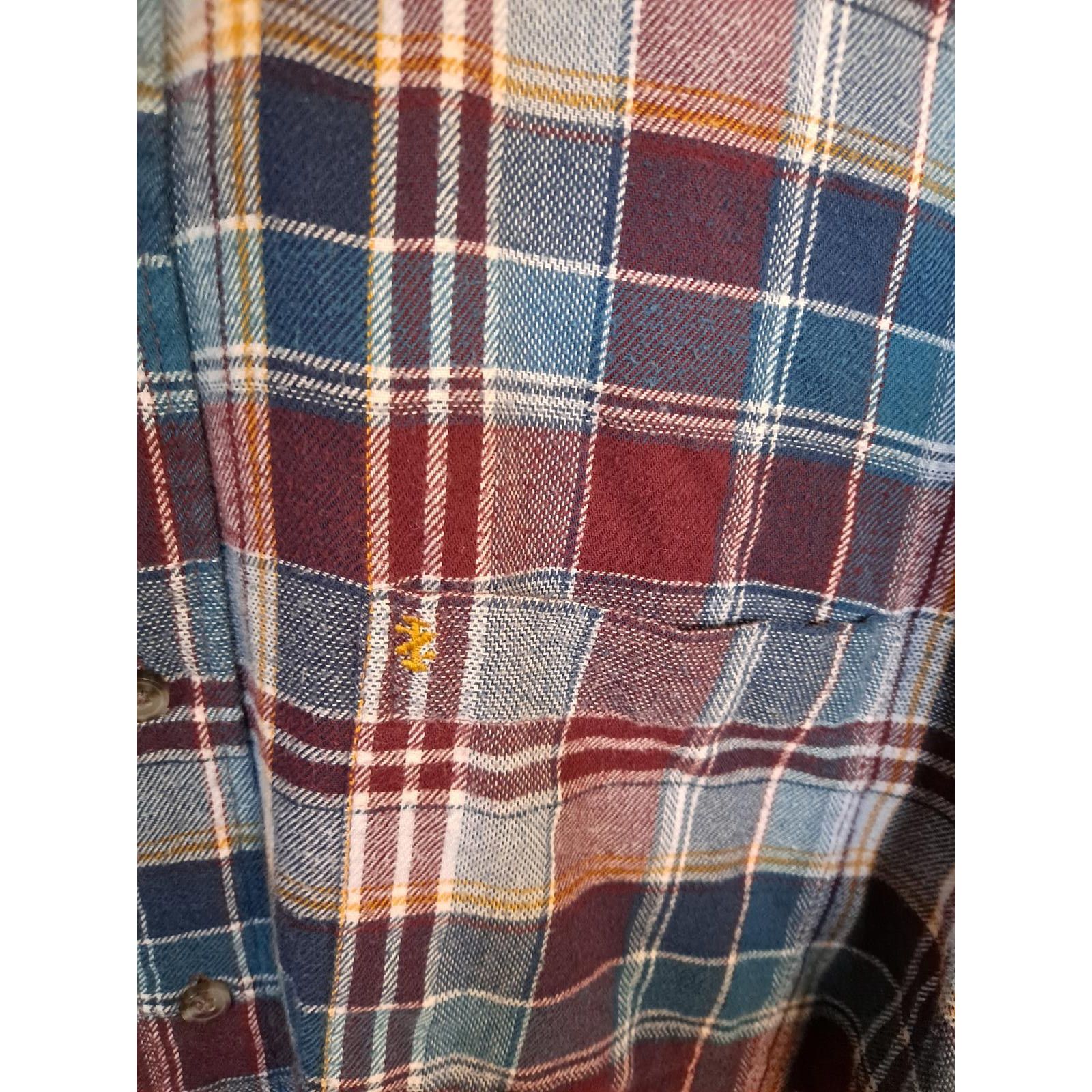 Izod Izod Red, Blue and White Flannel Shirt Size Large Size US L / EU 52-54 / 3 - 2 Thumbnail
