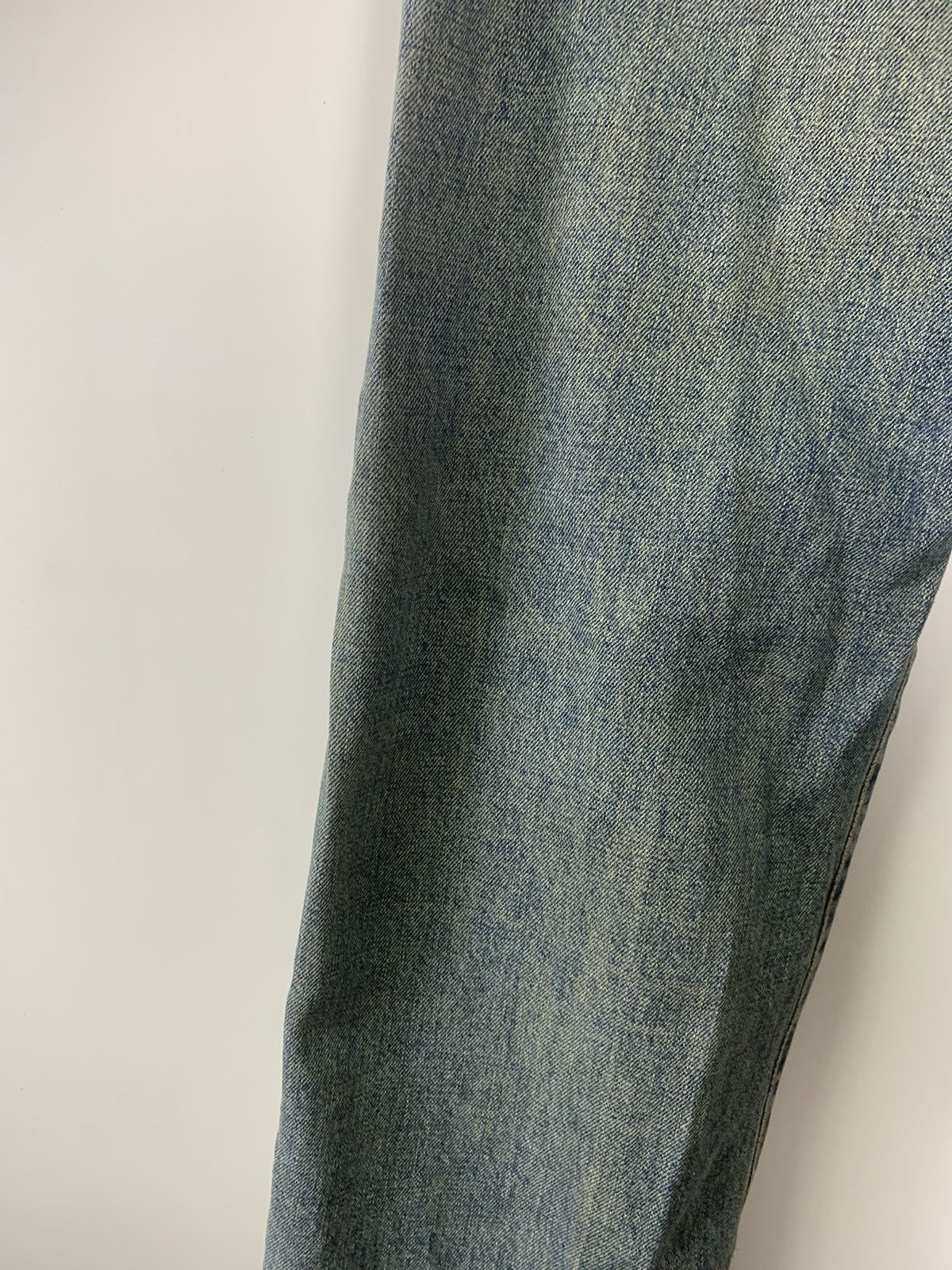 Edwin × Vintage Vintage 90s 505 Edwin distressed denim Size US 30 / EU 46 - 13 Thumbnail