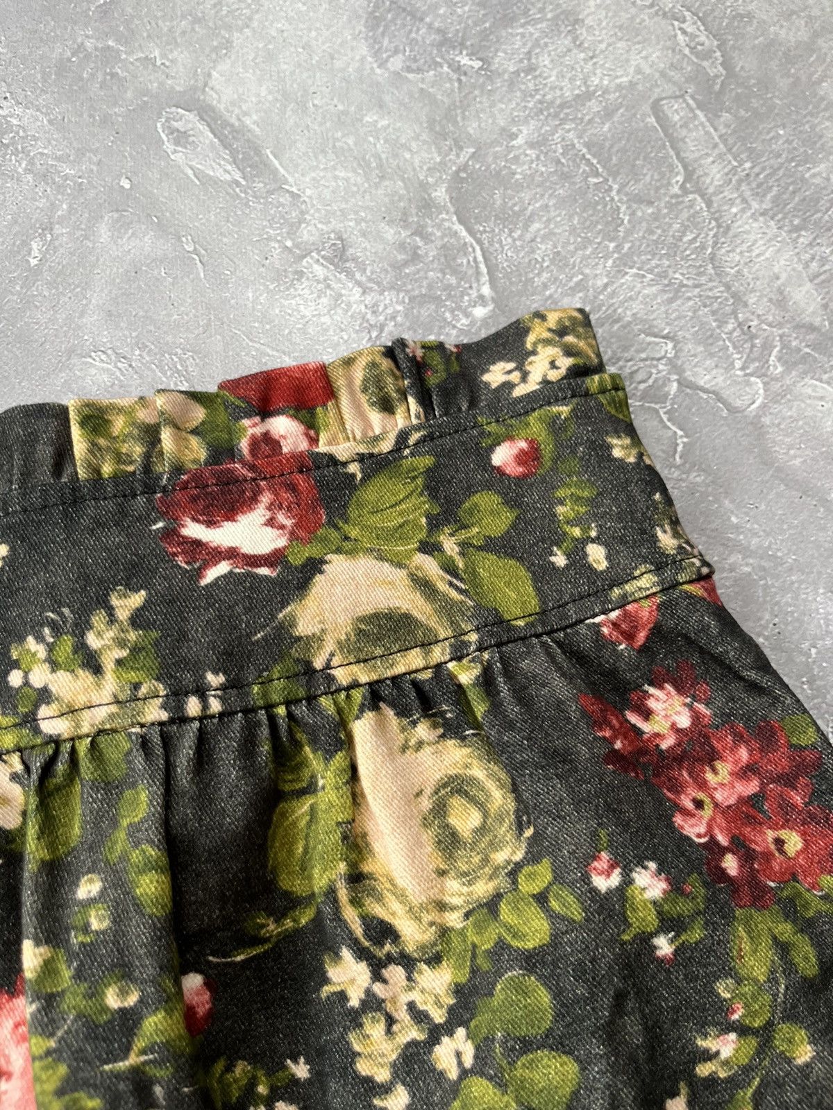 Moschino Love Moschino Cotton skirt Floral Flower Multicolor Size US6 Size 28" / US 6 / IT 42 - 11 Thumbnail