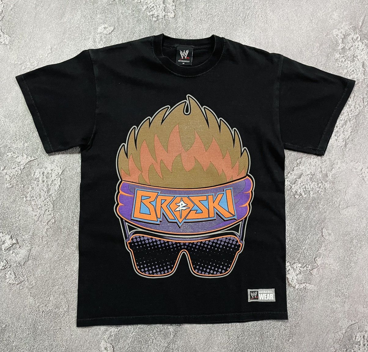 WWE Vintage WWE BROSKI Zack Ryder Shirt Size M Size US M / EU 48-50 / 2 - 1 Thumbnail