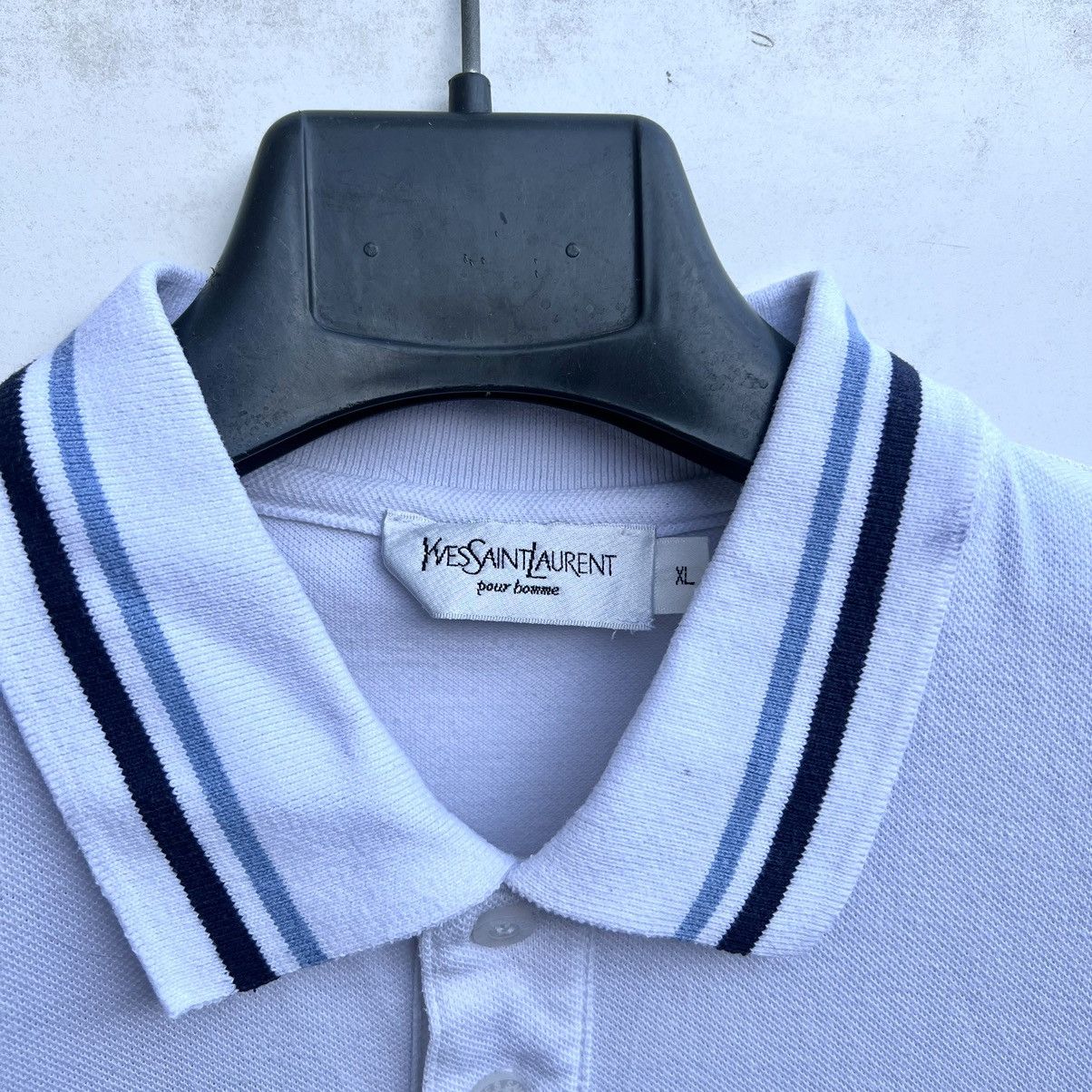 Designer × Yves Saint Laurent Yves Saint Laurent polos YSL vintage Size US XL / EU 56 / 4 - 2 Thumbnail