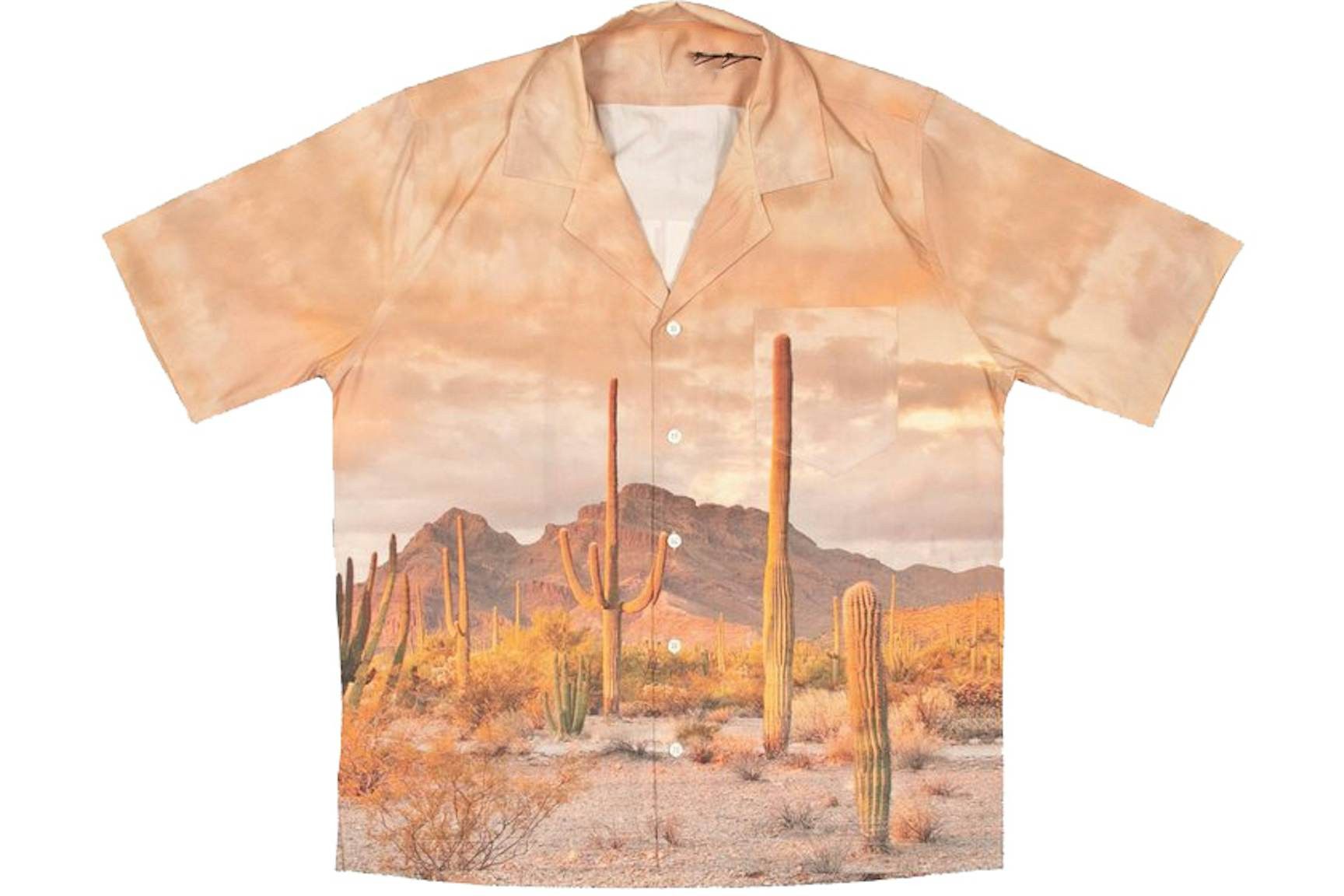 Other Cactus Button Up Bowling Shirt Pink Men’s Size US L / EU 52-54 / 3 - 1 Thumbnail
