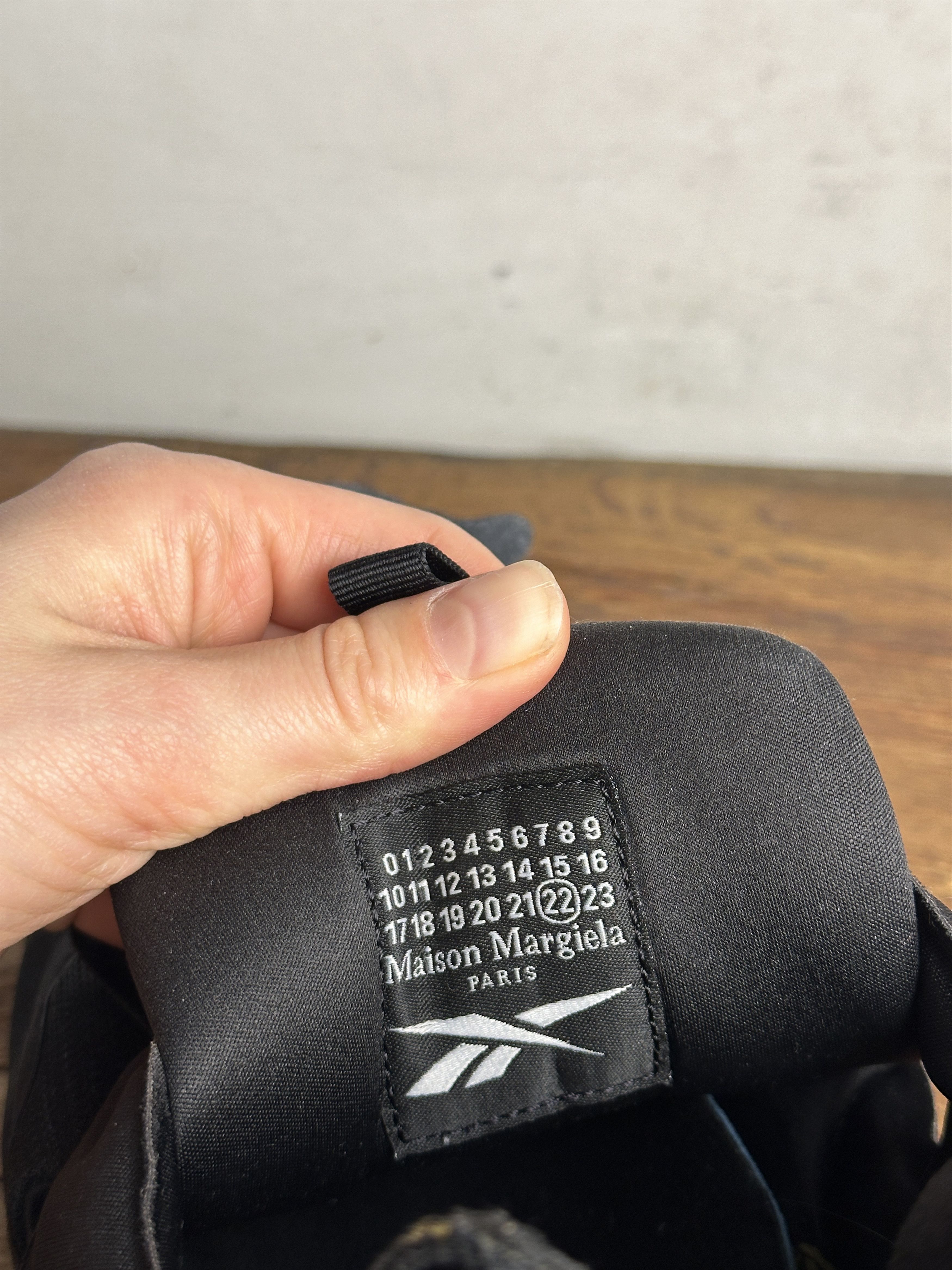 Maison Margiela × Reebok REEBOK MAISON MARGIELA INSTAPUMP FURY MEMORY OF SHOES BLACK Size US 11.5 / EU 44-45 - 9 Thumbnail