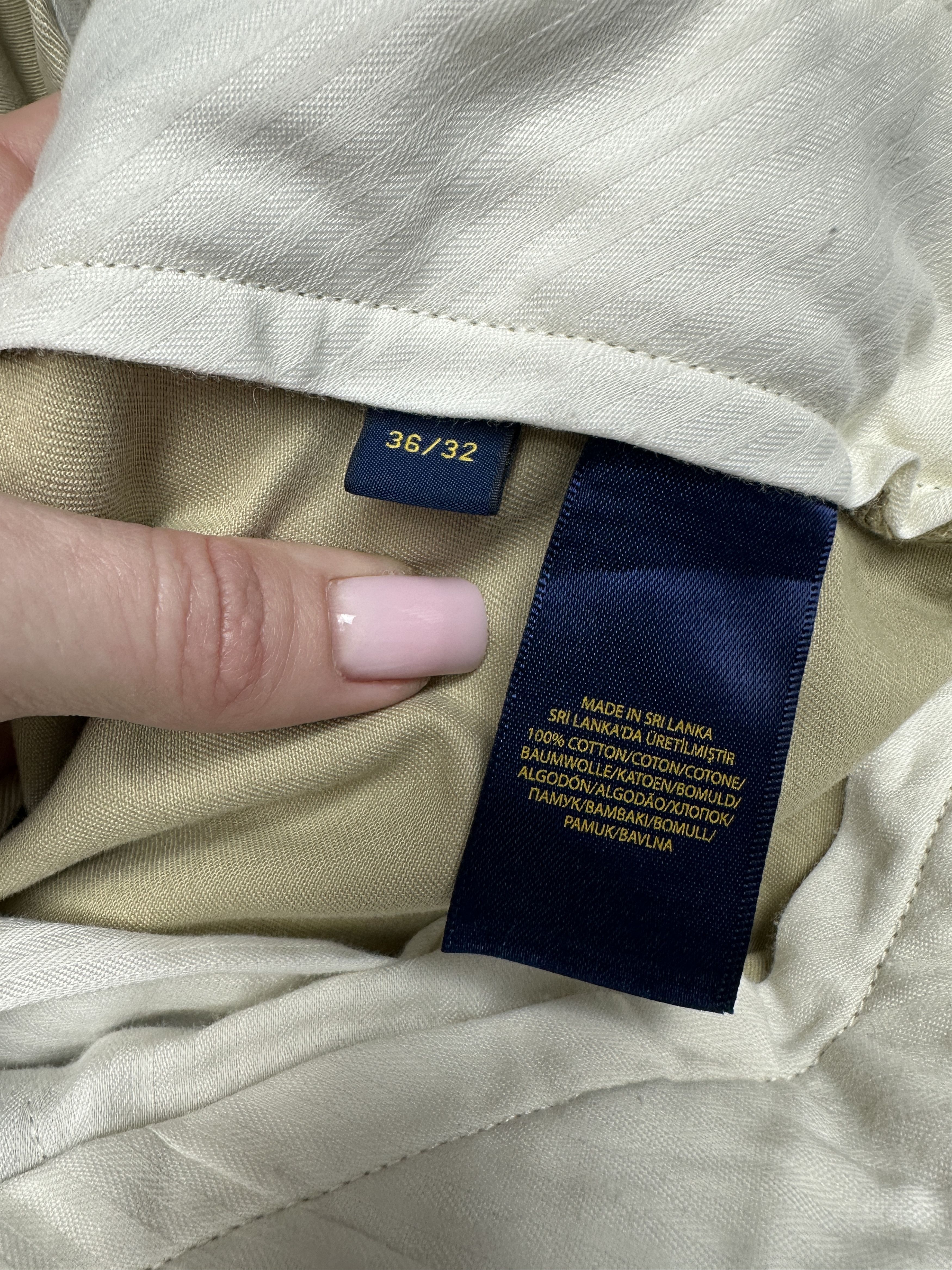 Polo Ralph Lauren Polo Ralph Lauren Mens Chino Pants Size US 36 / EU 52 - 5 Thumbnail