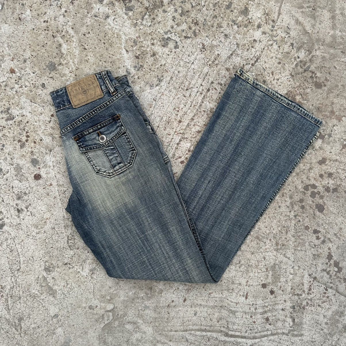 Arizona Jean Co. × If Six Was Nine Vintage Japanese Style Arizona Crazy Fit Jeans Y2K 00s USA Size 34" / US 12 / IT 48 - 3 Thumbnail