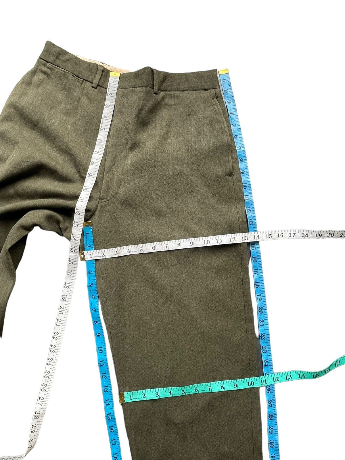 Vintage Vintage 40’s WWll Usmc Wool Trouser Size US 31 - 14 Thumbnail
